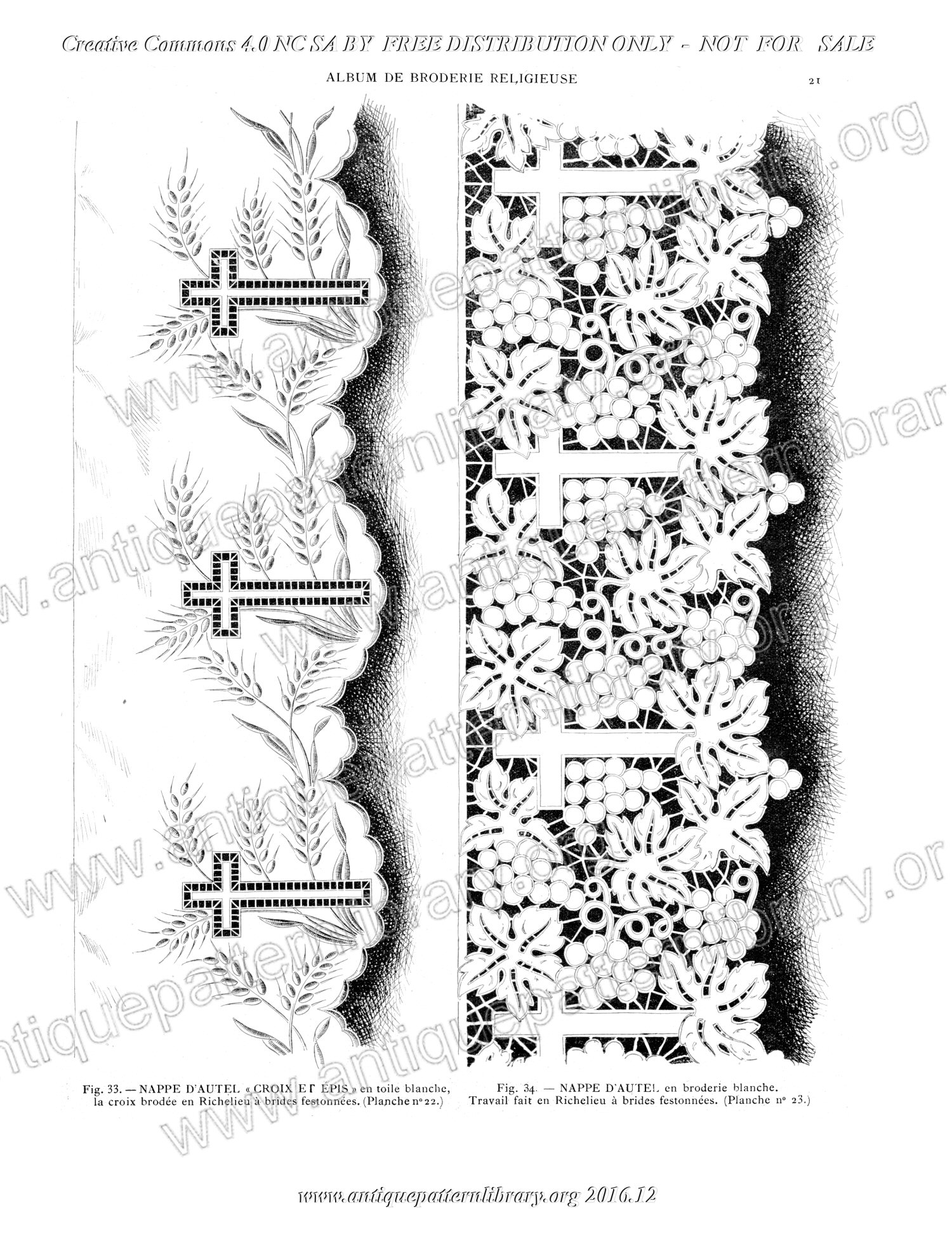 C-YS006 Album de Broderie Religieuse