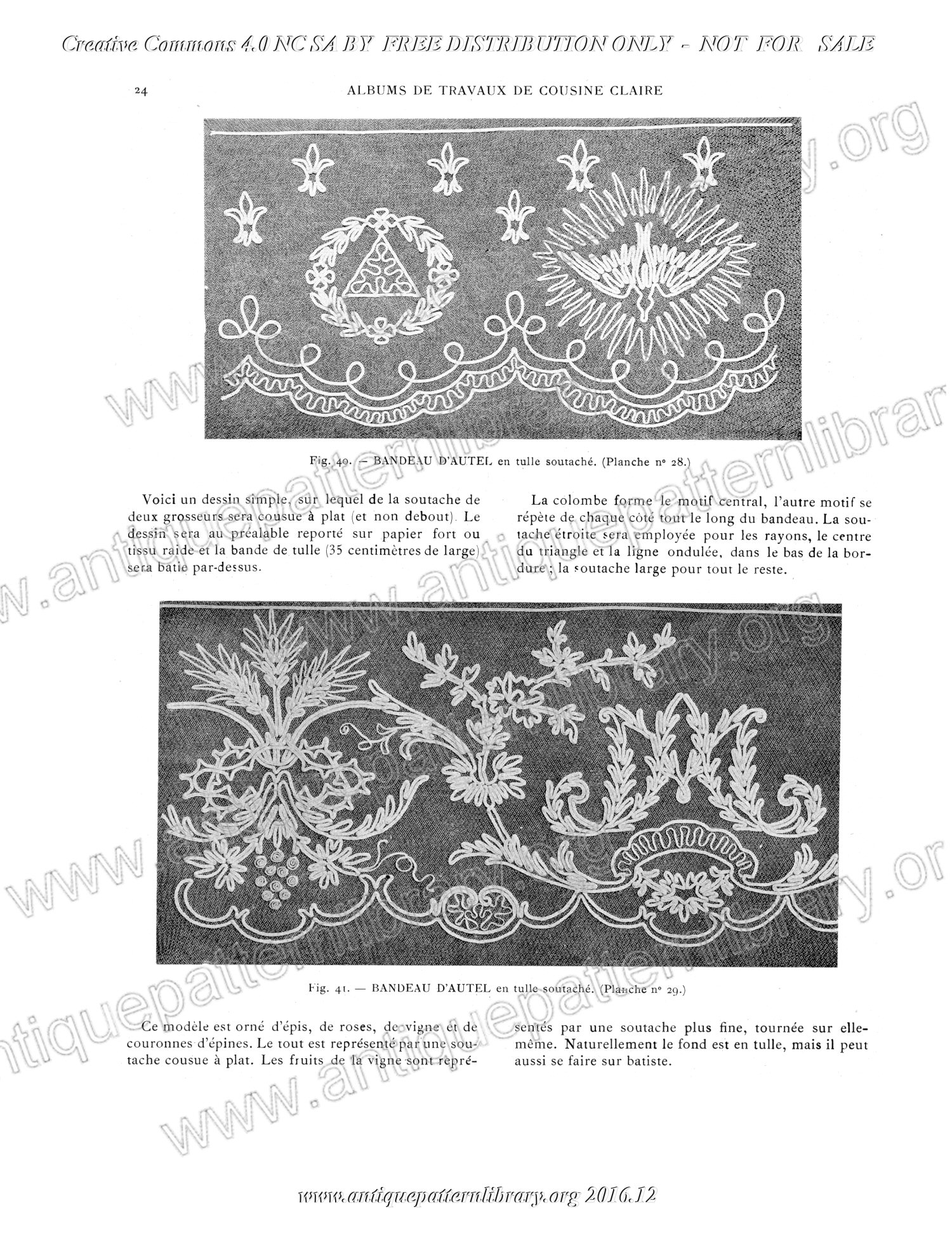 C-YS006 Album de Broderie Religieuse