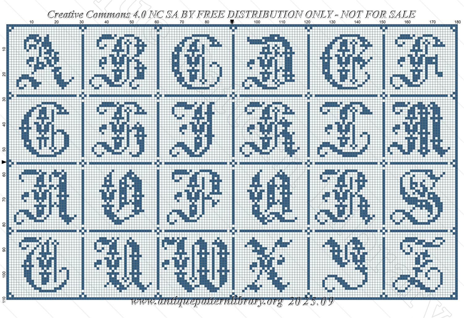 C-YS018 Alphabets Varis