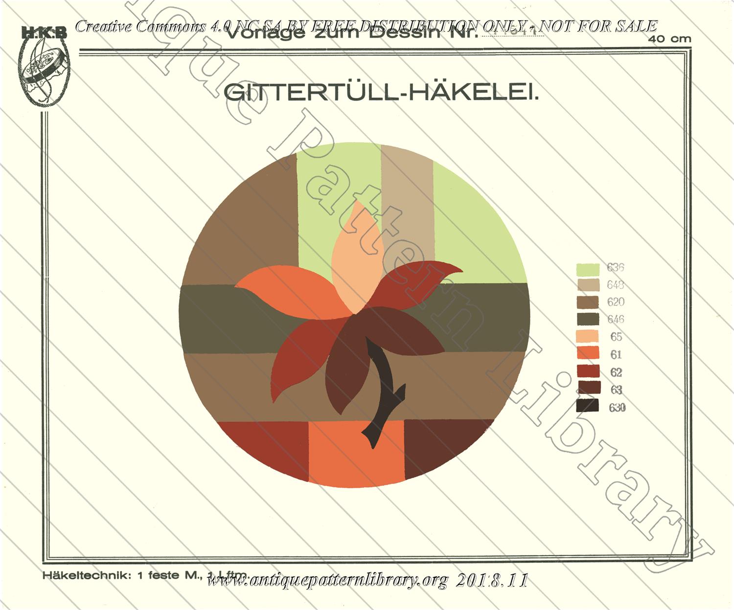 C-YS034 Gittertull Hakelei