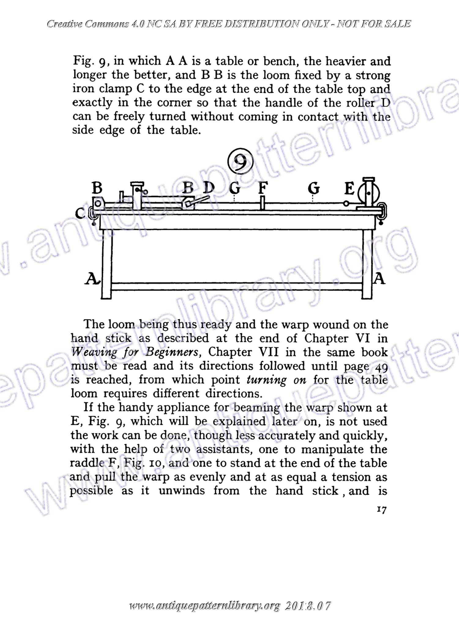 C-YS067 Book III - The Table Loom