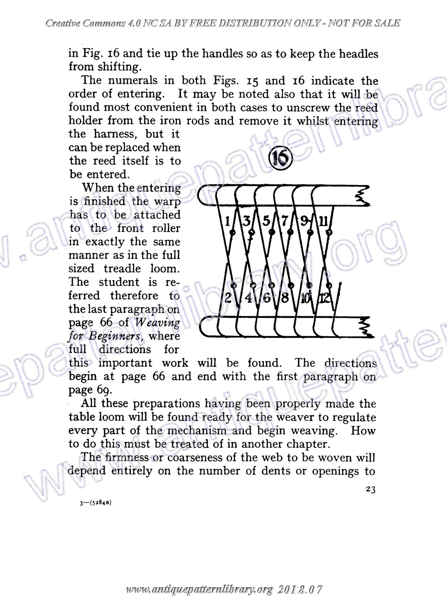 C-YS067 Book III - The Table Loom