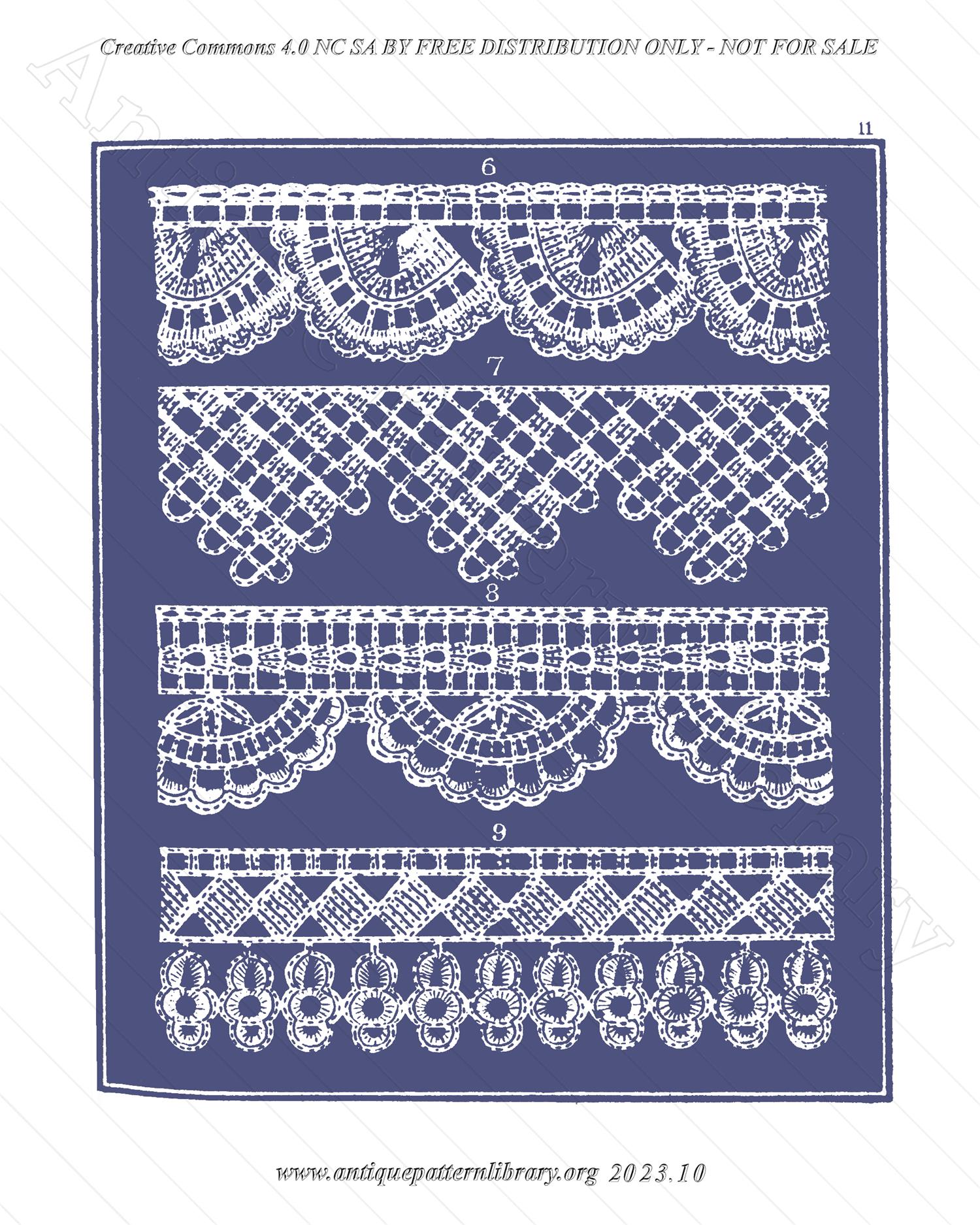 C-YS325 Manuel de Dessins pour Crochet