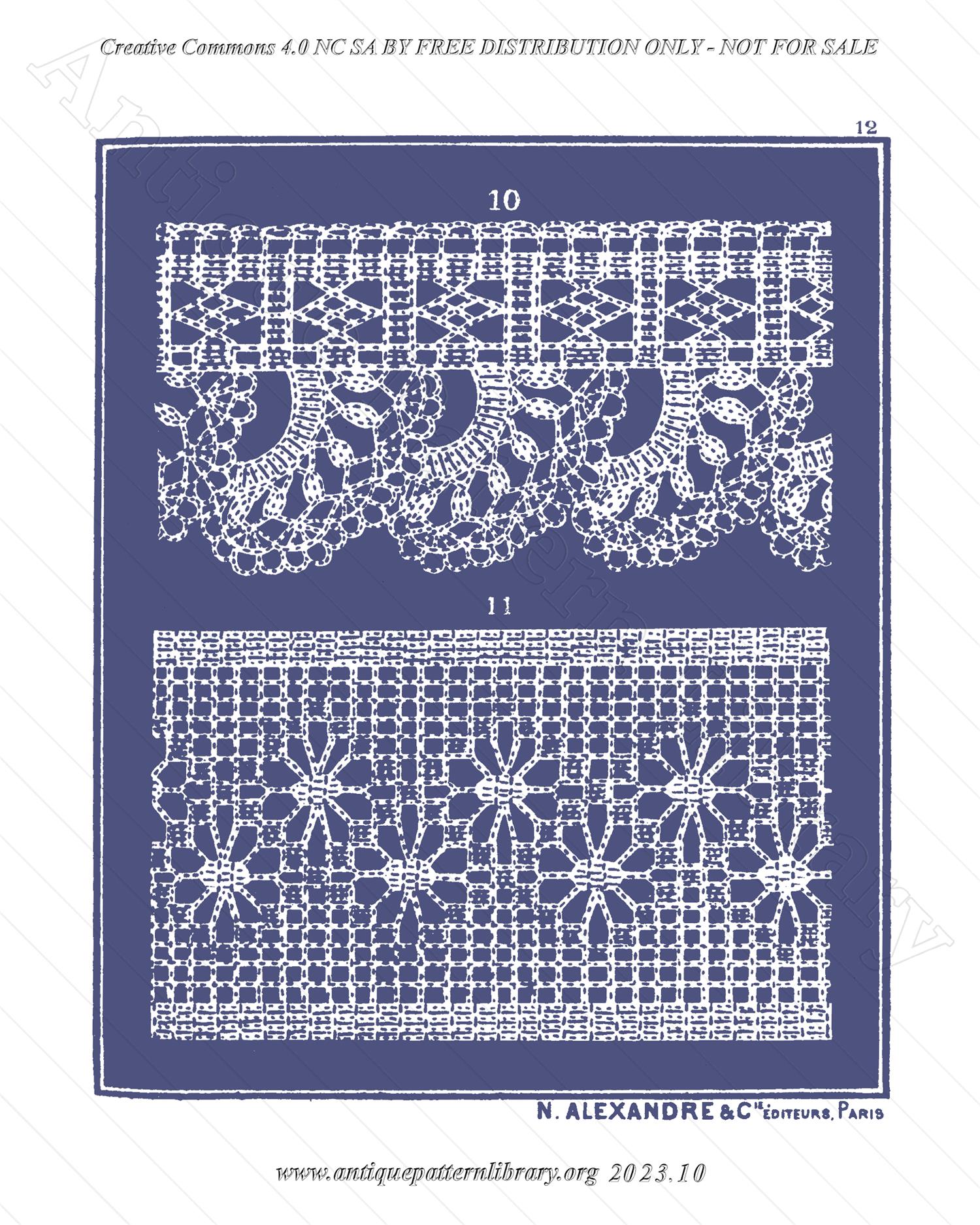 C-YS325 Manuel de Dessins pour Crochet