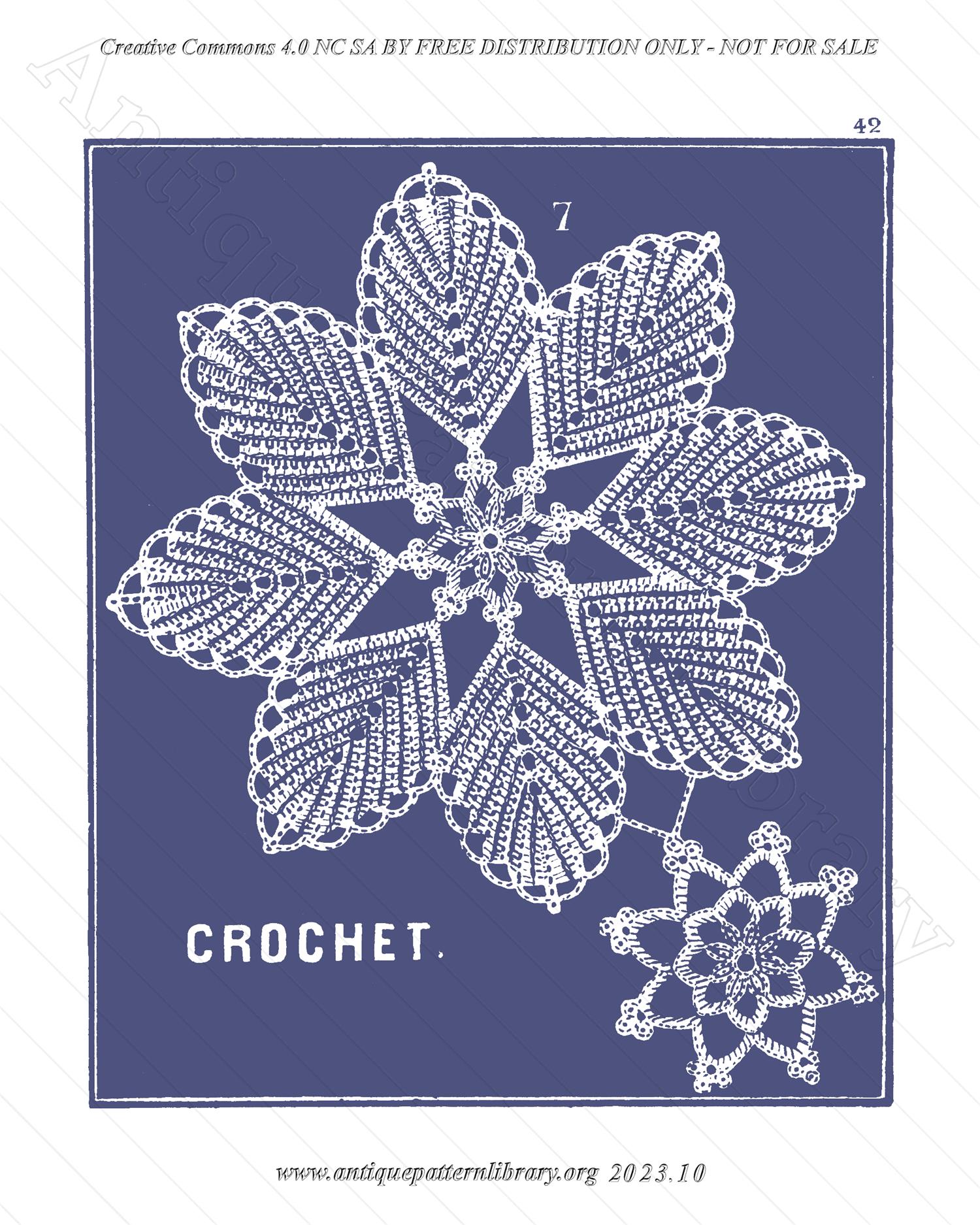 C-YS325 Manuel de Dessins pour Crochet