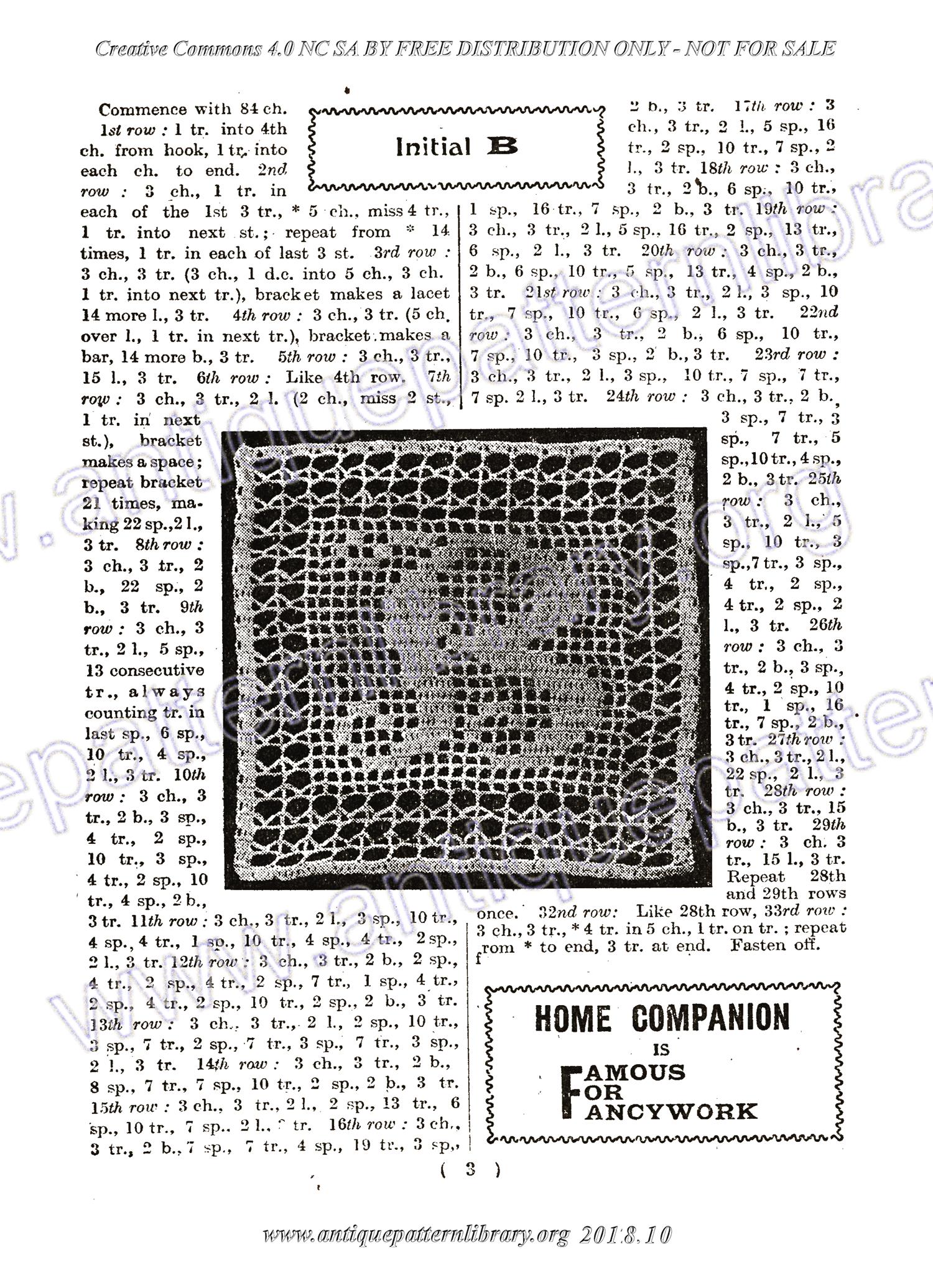 C-YS386 A Complete Alphabet in Crochet