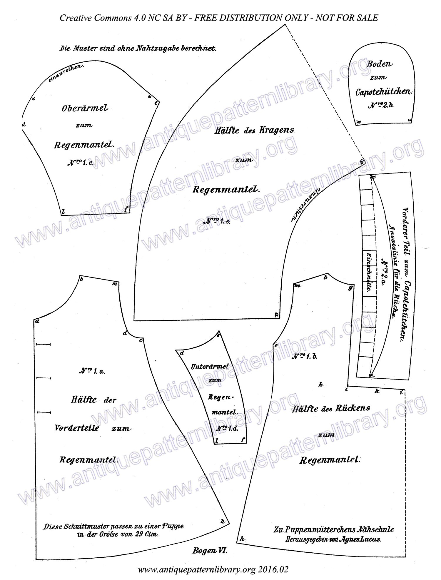 C-YS701 Puppenmutterchens Nahschule