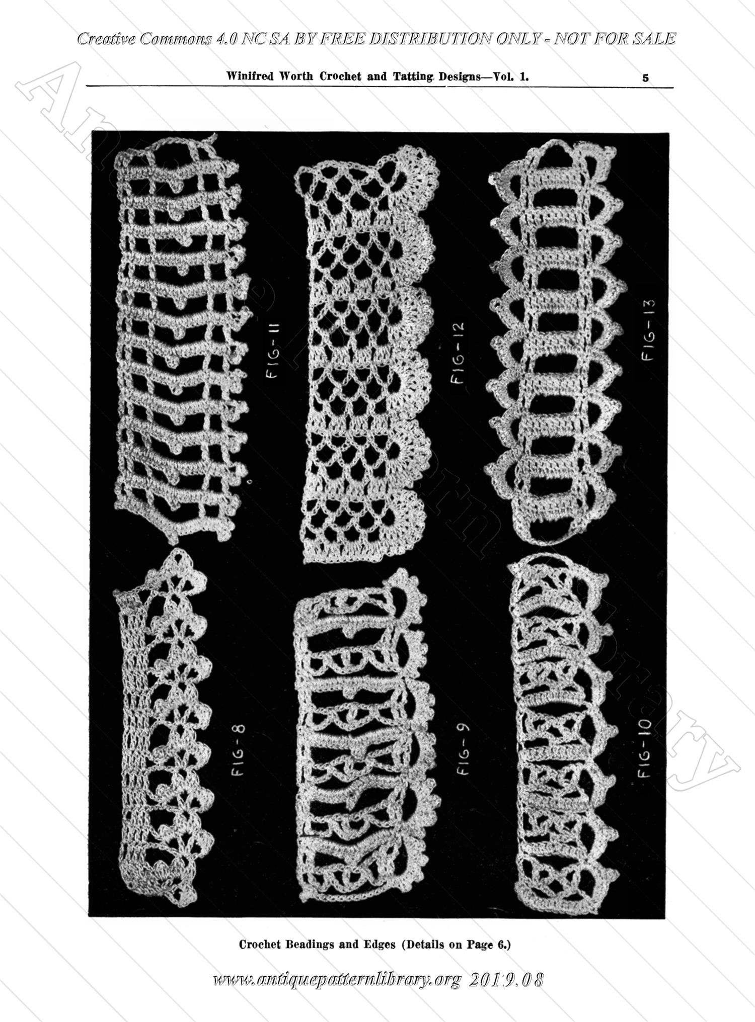 D-ME001 Crochet and Tatting Designs with Instructions