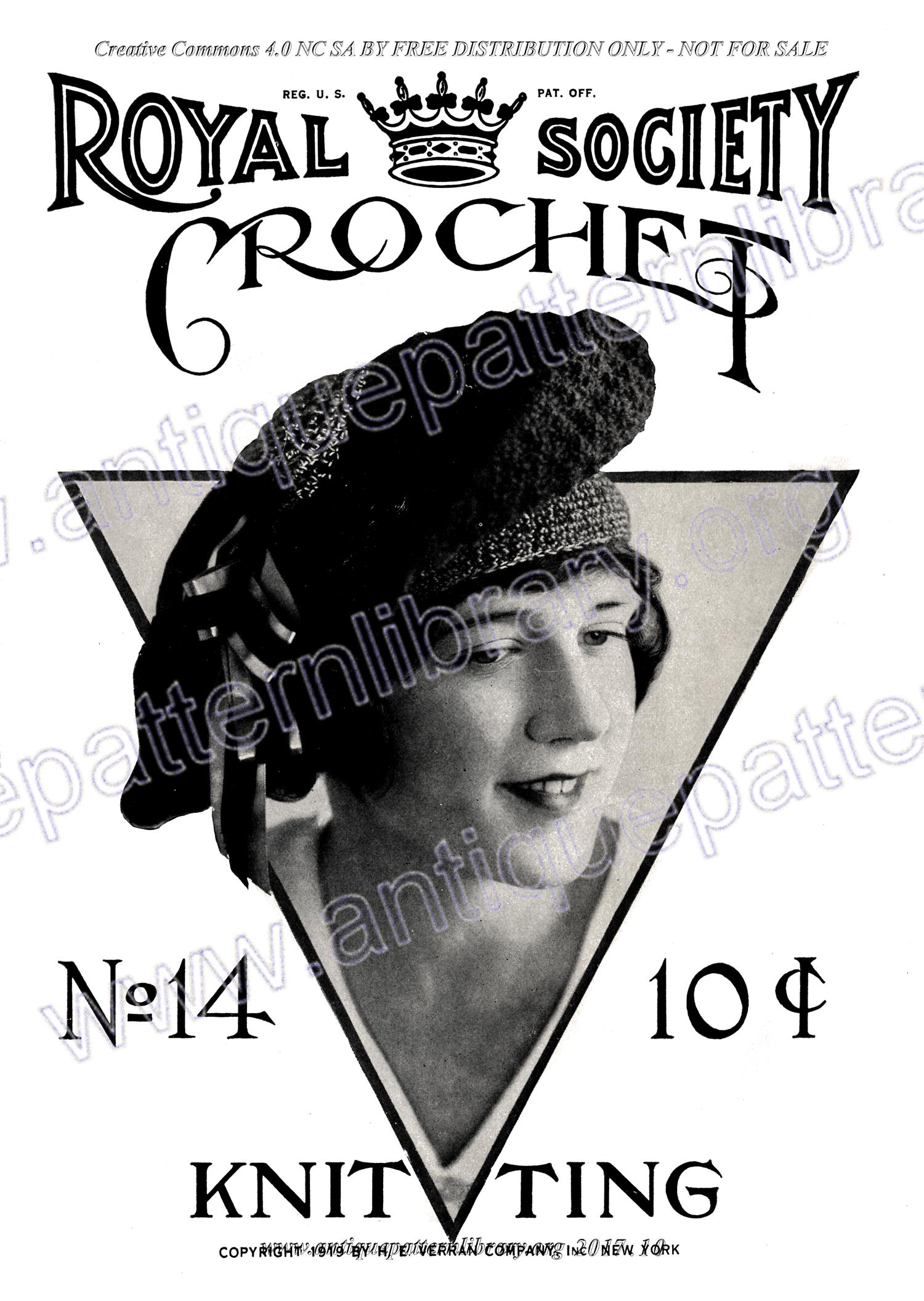 D-SW011 Royal Society Crochet No. 14 Knitting