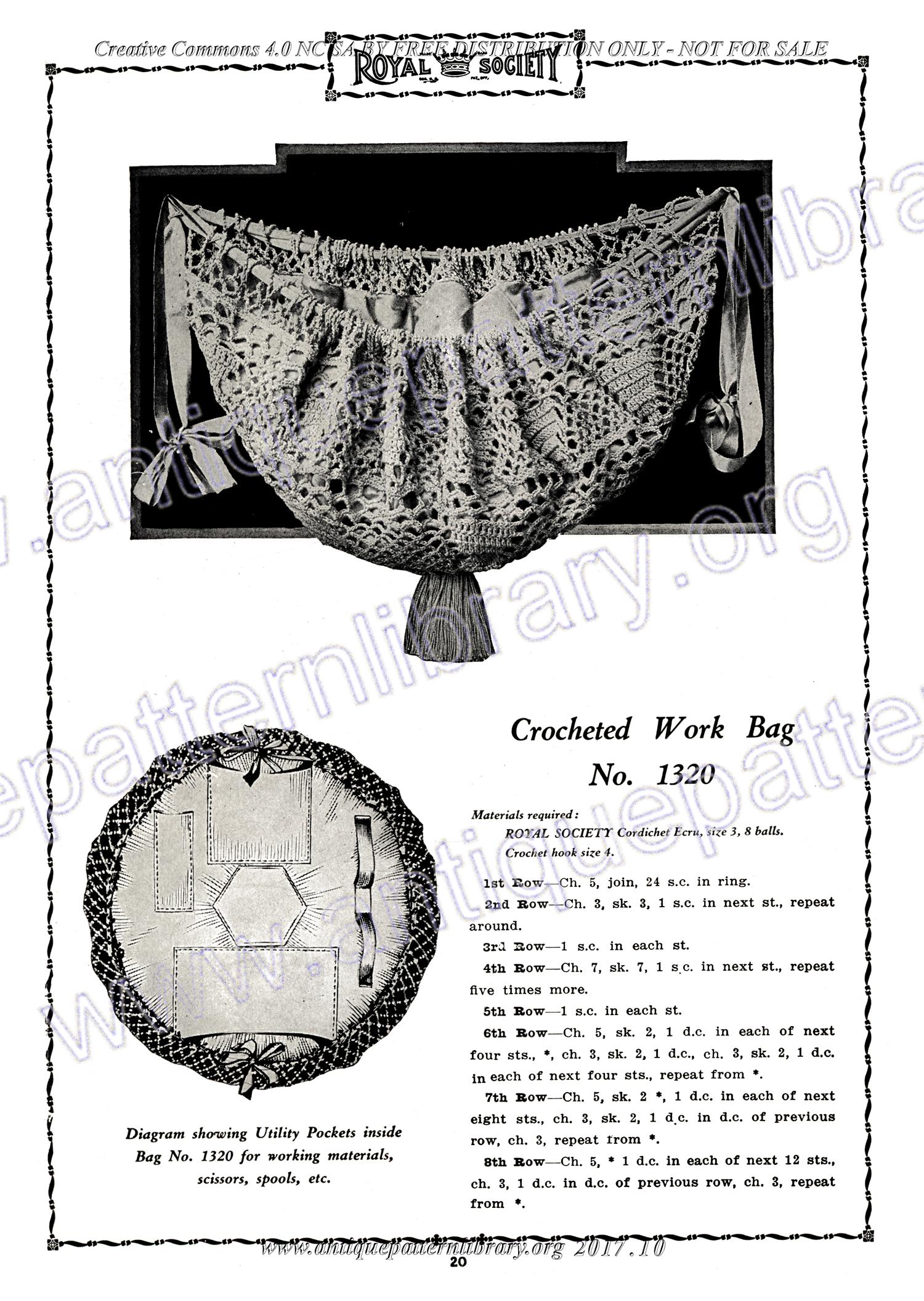 D-SW011 Royal Society Crochet No. 14 Knitting