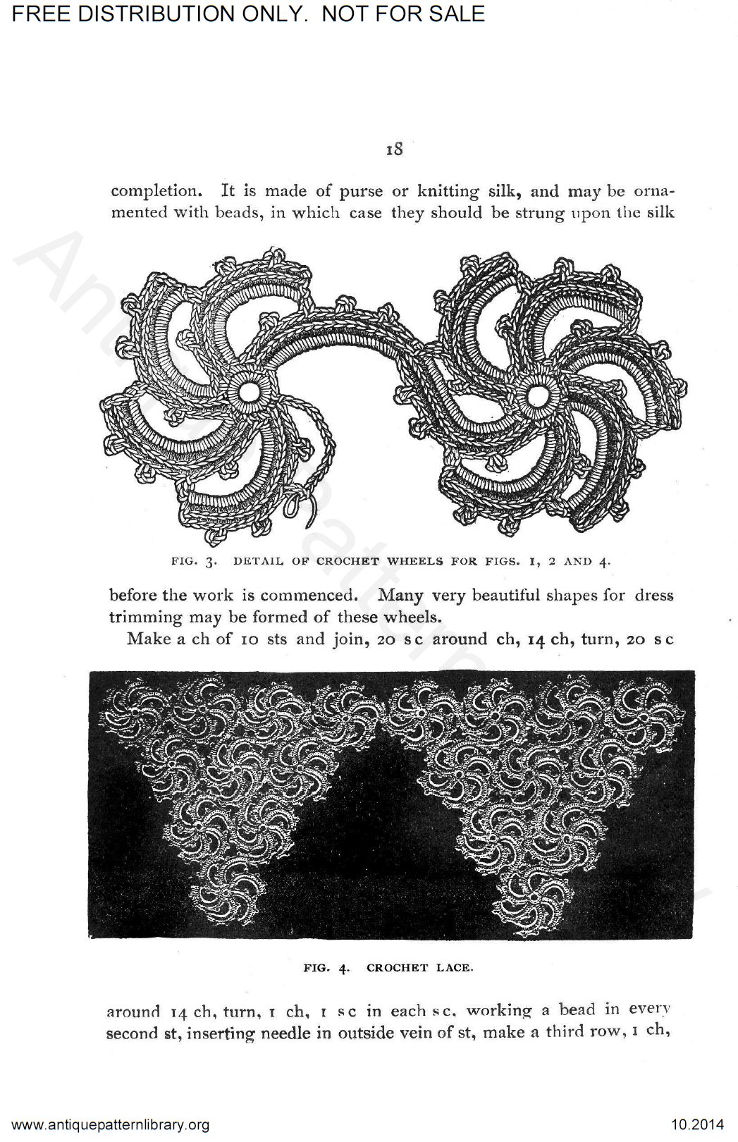 E-AK001 Priscilla Crochet Work