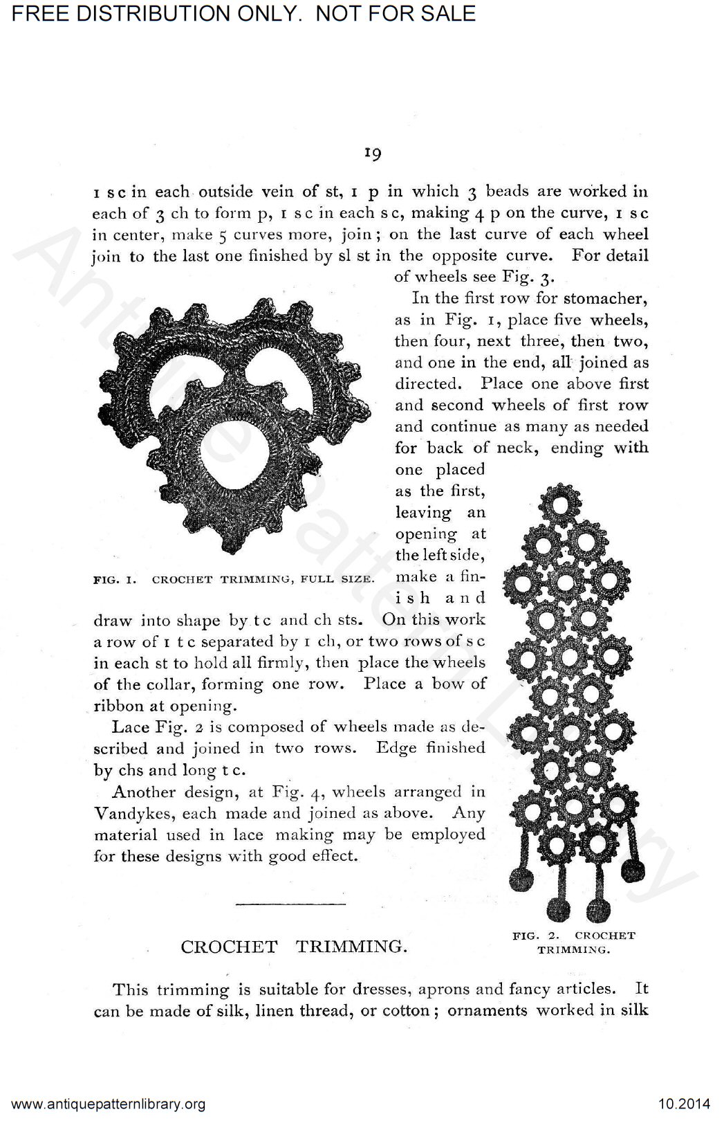 E-AK001 Priscilla Crochet Work