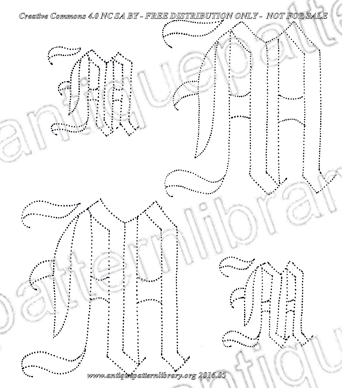 E-CL016 Iron-on transfer patterns
