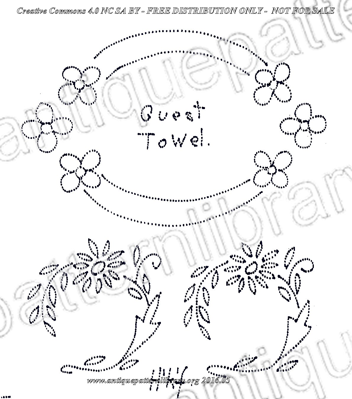 E-CL016 Iron-on transfer patterns