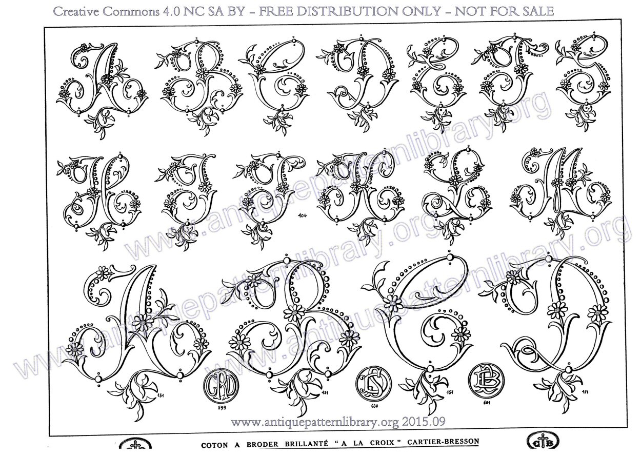 E-II001 Alphabets et Chiffres I