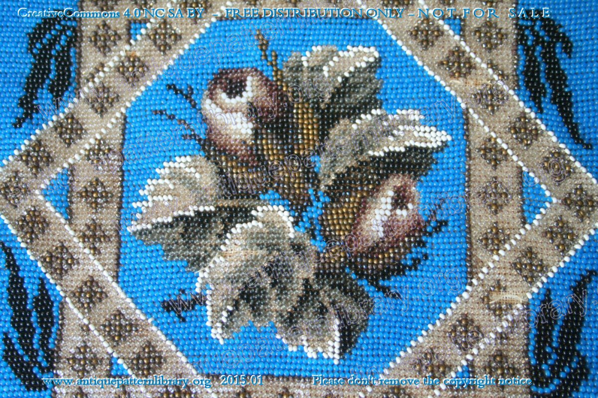 E-LI002 Beaded pillow cover