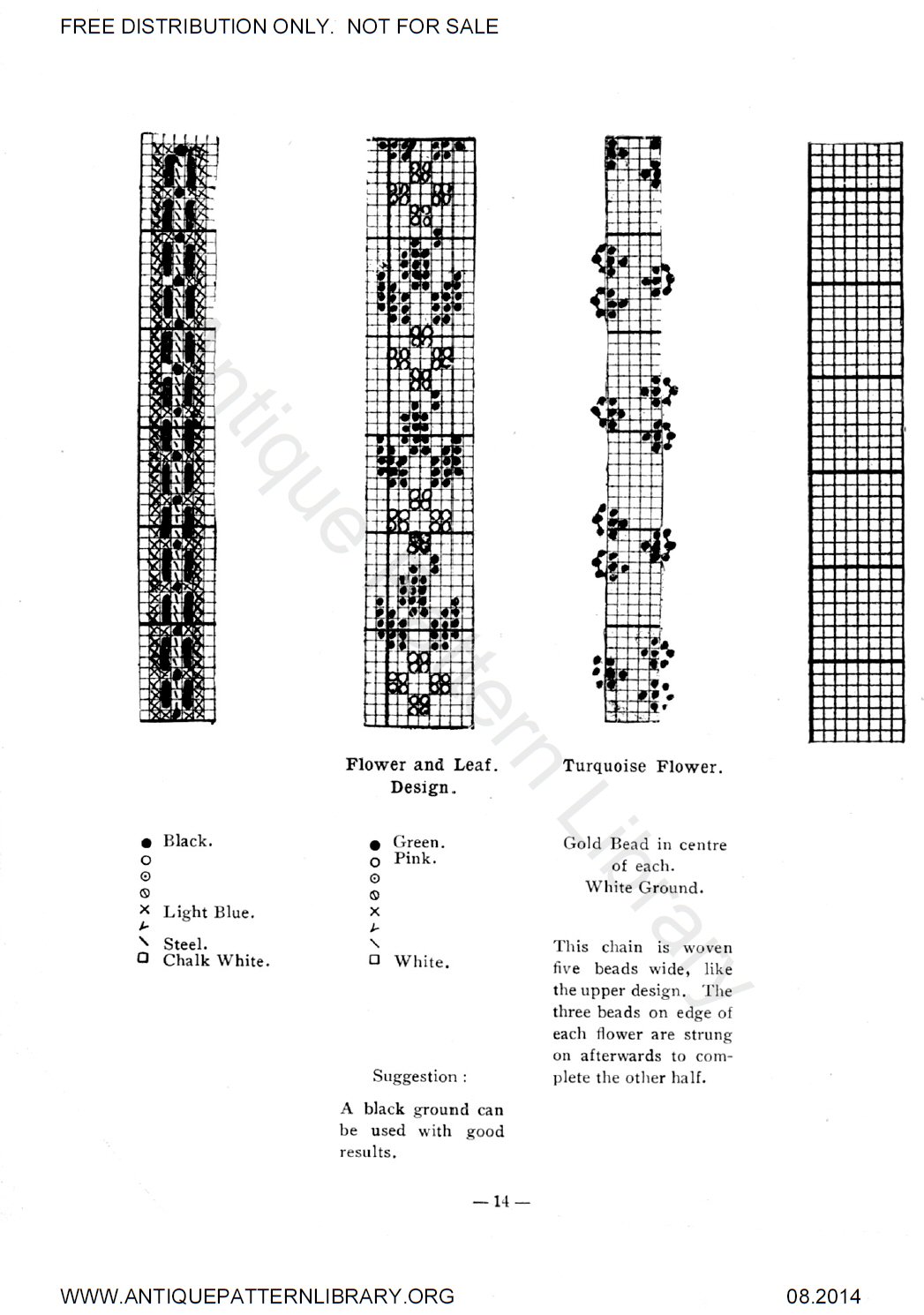 E-LY001 Apache Beadwork