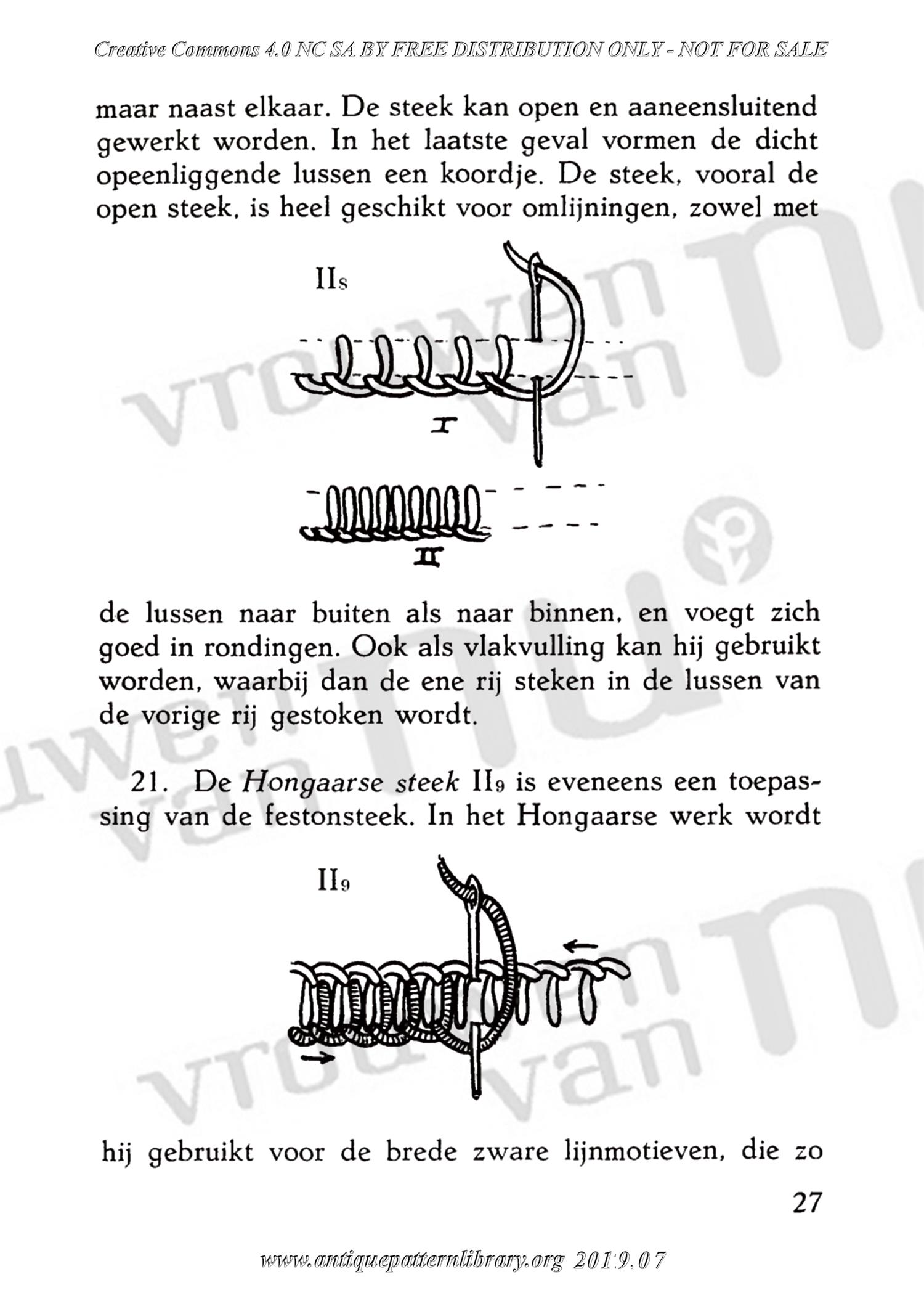 E-WM004 5. Vrij Borduurwerk 1