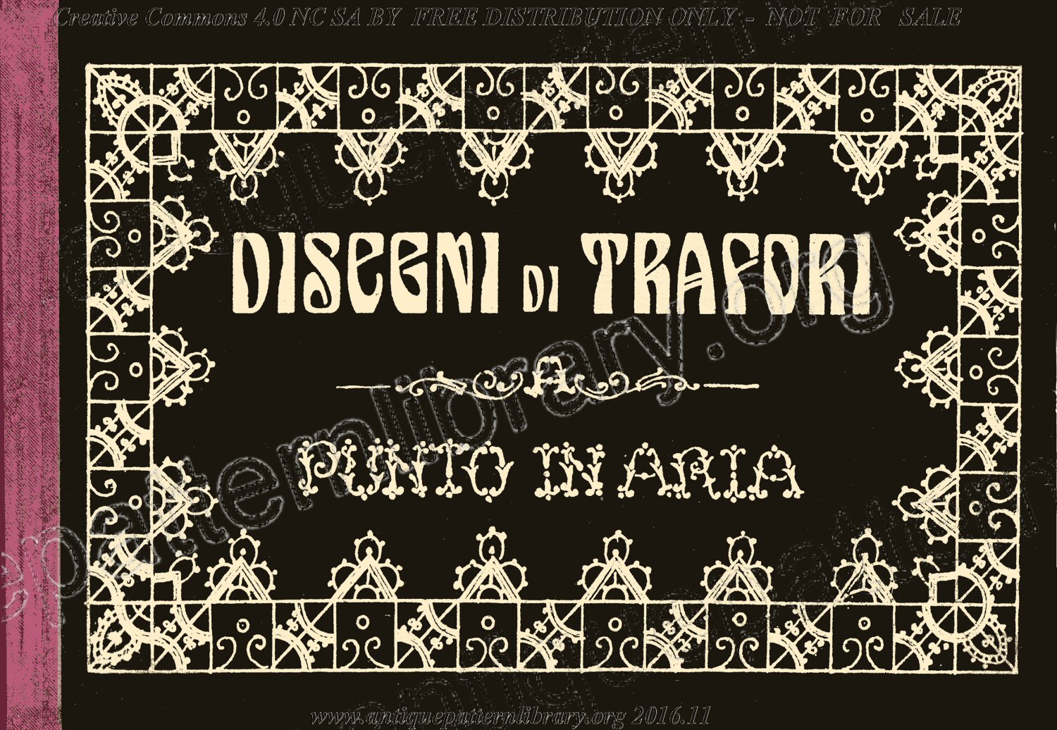 E-WM028 Disegni di Trafori - Punto in Aria