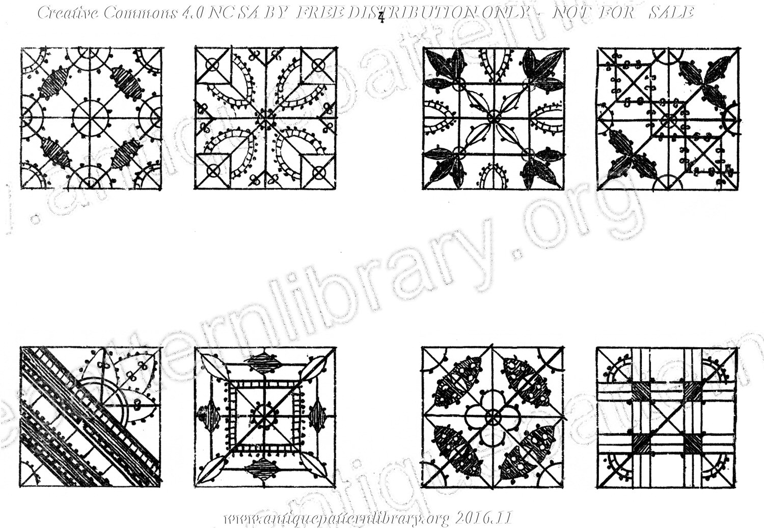 E-WM028 Disegni di Trafori - Punto in Aria