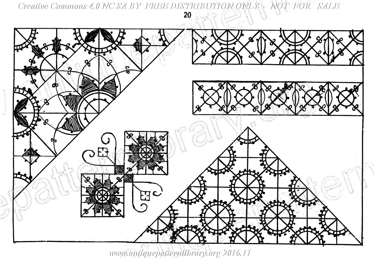 E-WM028 Disegni di Trafori - Punto in Aria