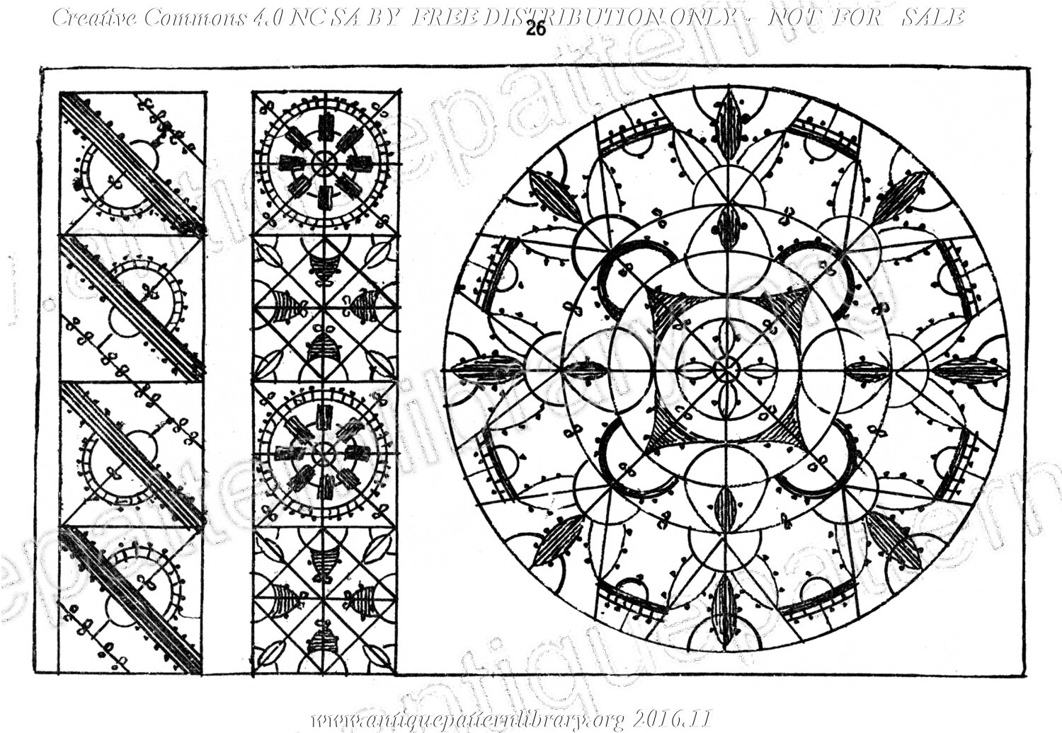 E-WM028 Disegni di Trafori - Punto in Aria