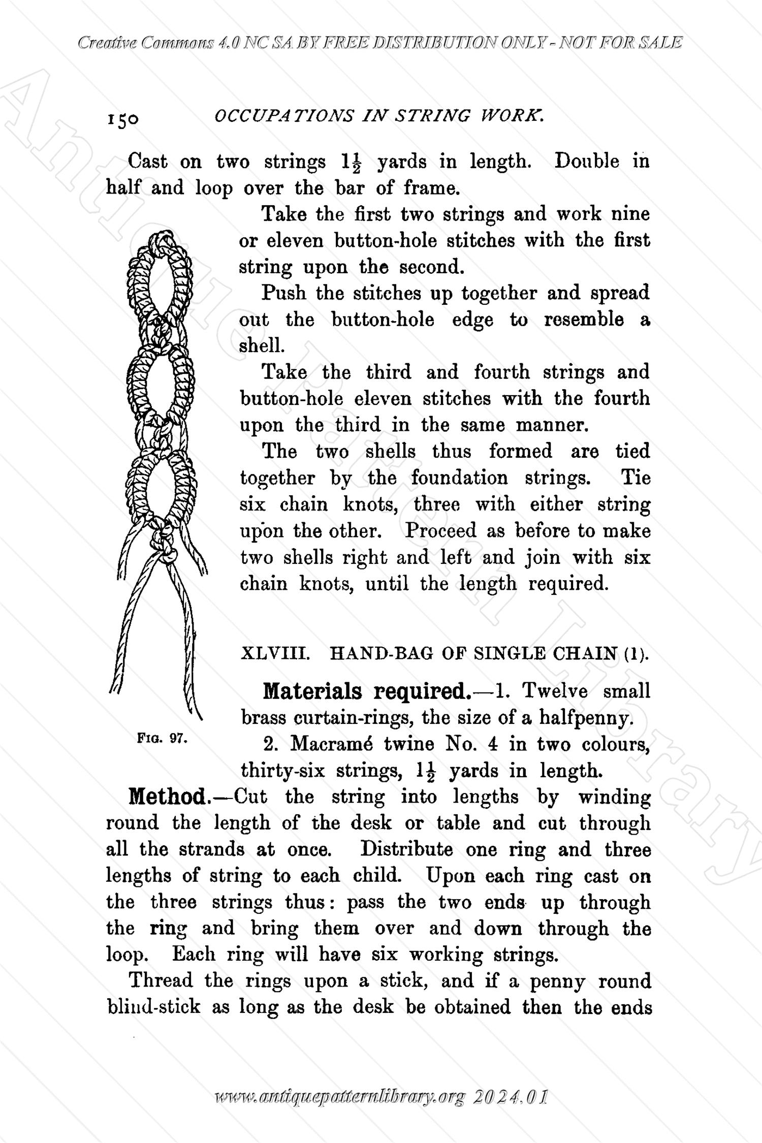 E-WM029 Varied Occupations In String Work