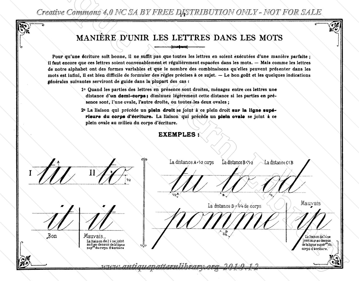 E-WM033 Recueil Methodique de Principes de l'Ecriture