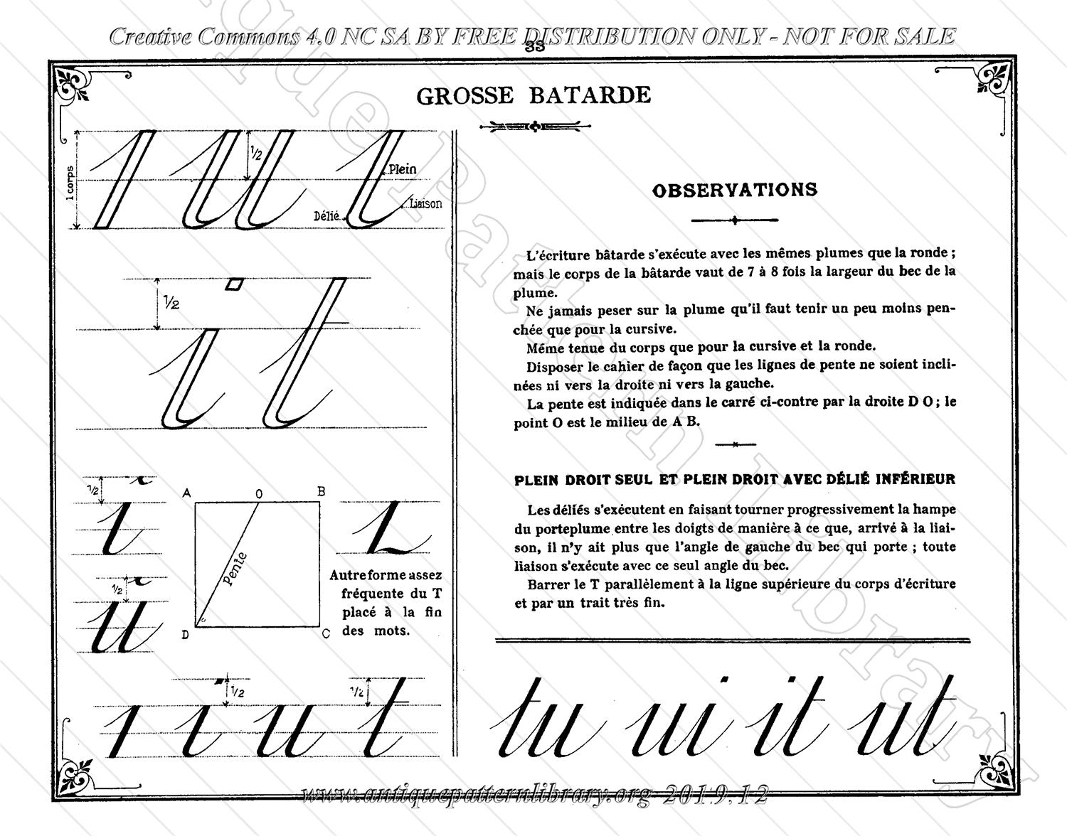 E-WM033 Recueil Methodique de Principes de l'Ecriture