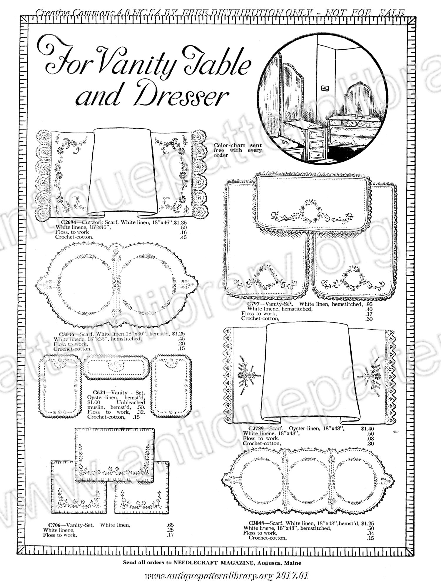 E-WM098 Embroidery and Fancywork