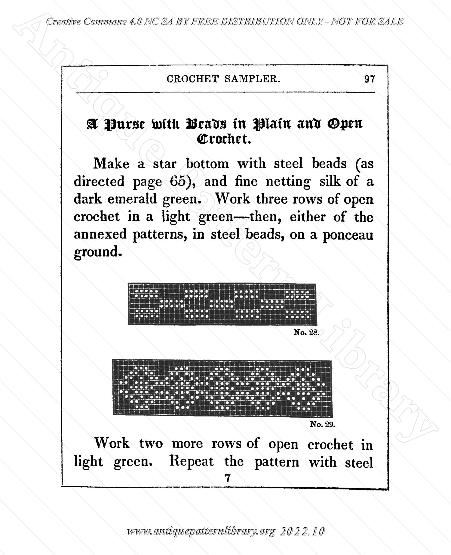 E-WM115 My Crochet Sampler