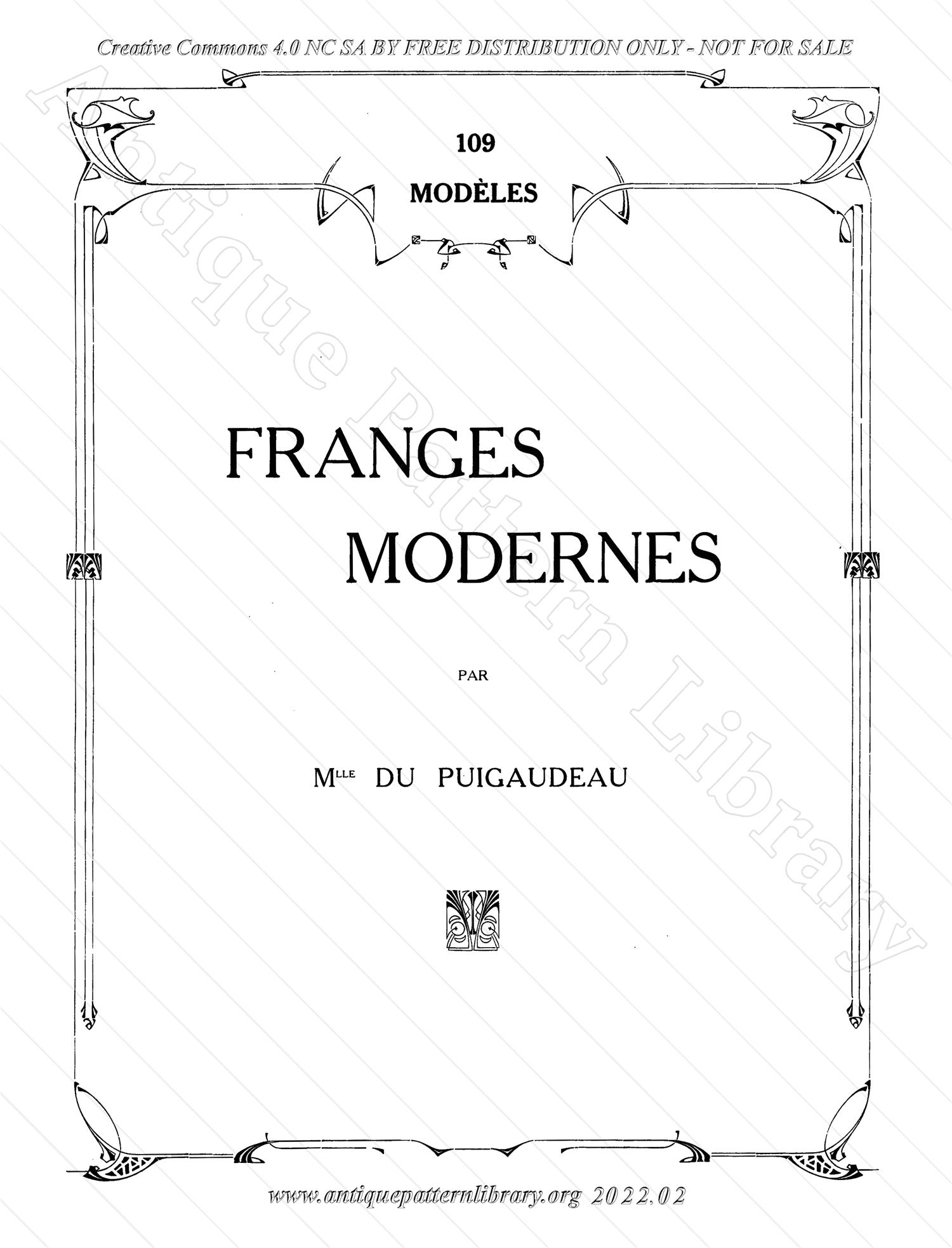 E-WM184 Franges Modernes
