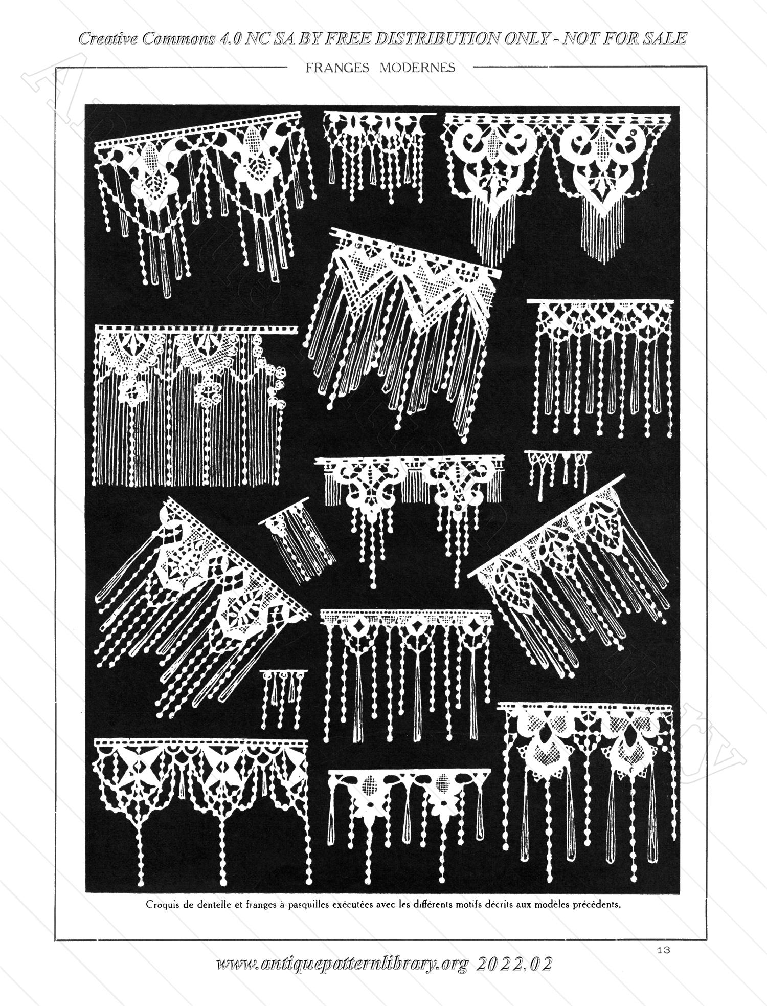 E-WM184 Franges Modernes