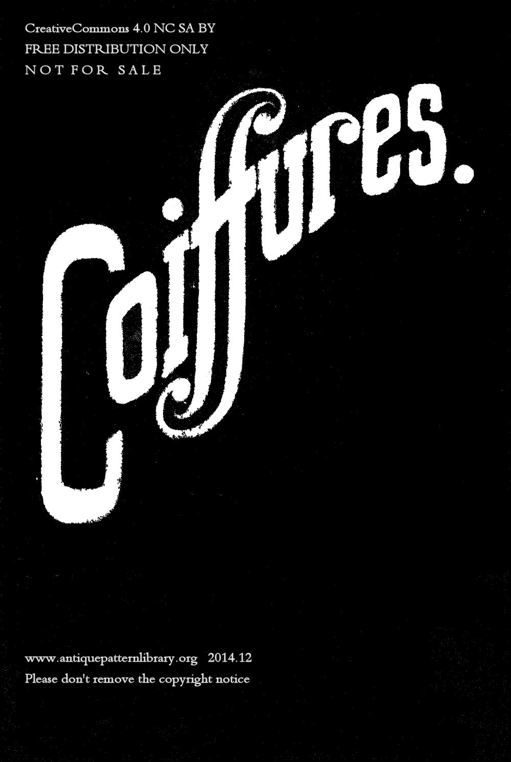 E-YS008 Catalogue Illustre des Coiffures