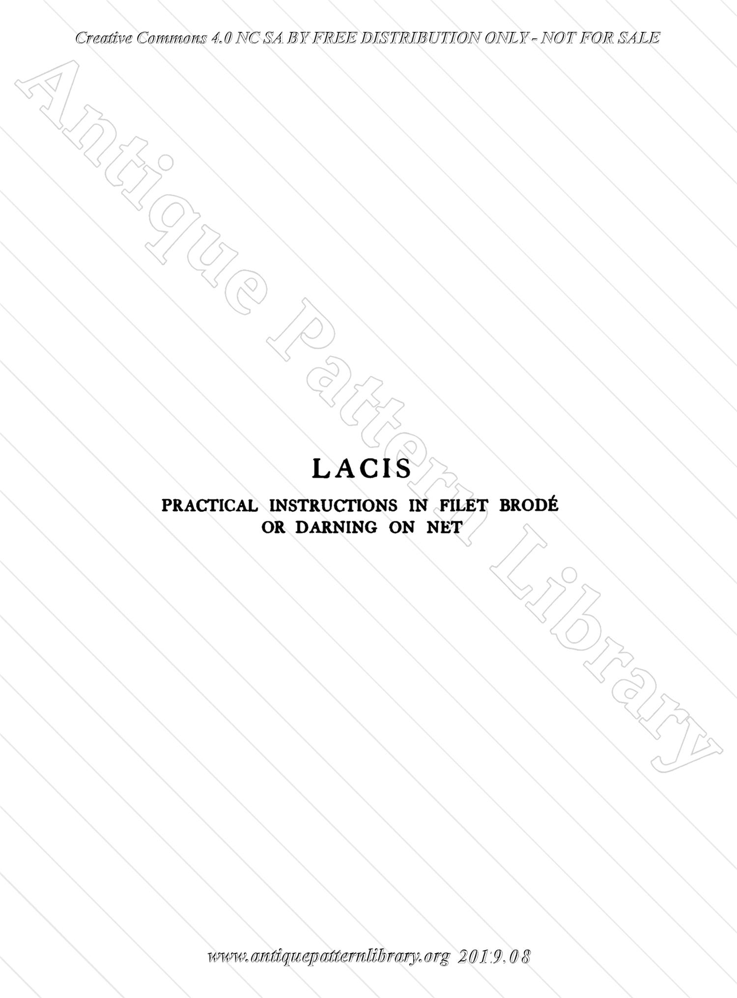 E-YS014 Lacis (Filet Brode)