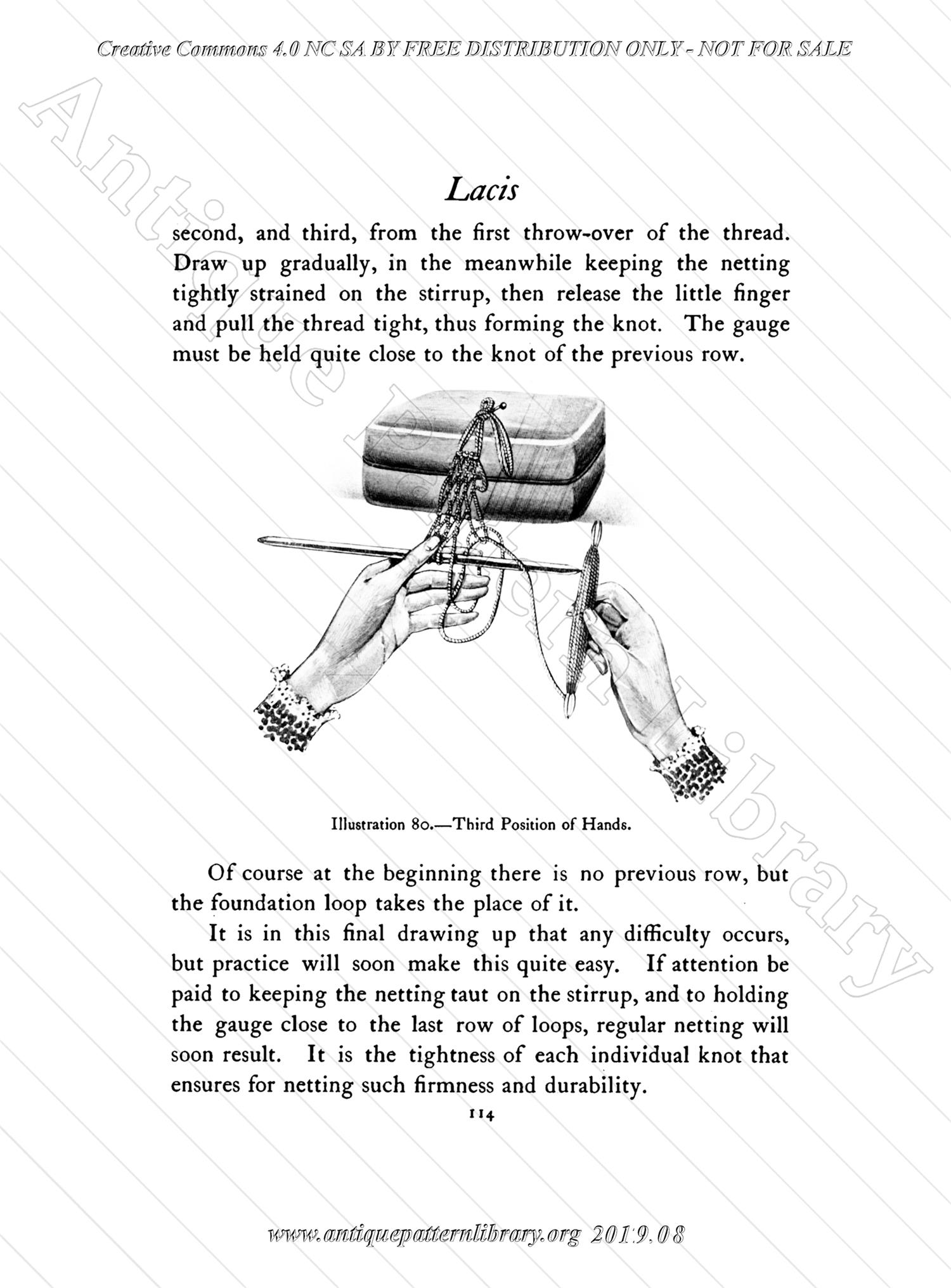 E-YS014 Lacis (Filet Brode)