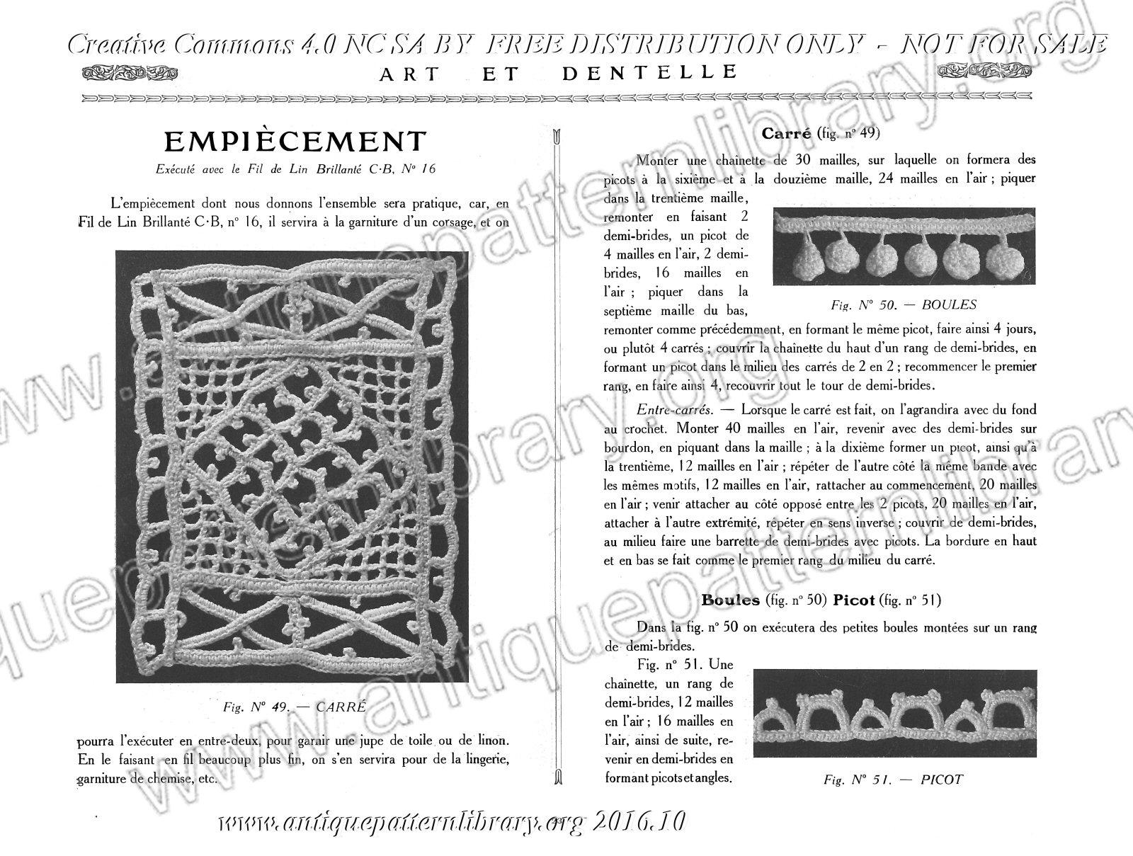 F-II003 Le Venise au Crochet 