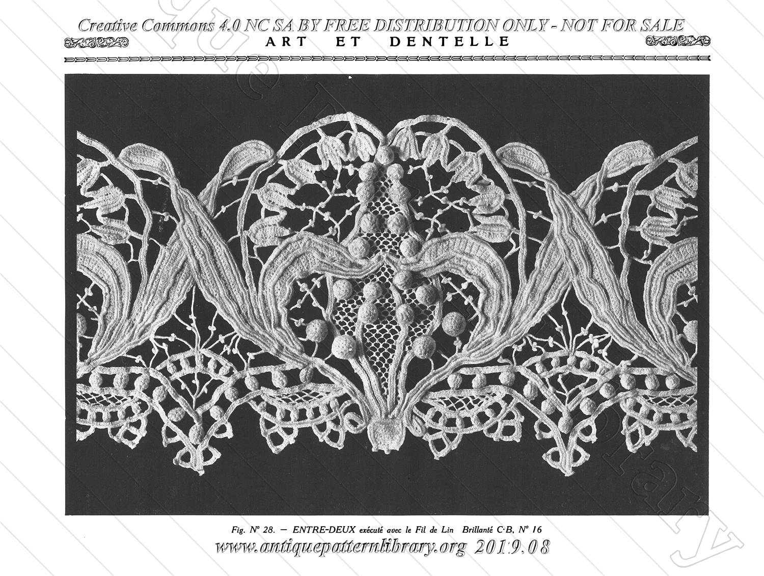 F-II004 Le Venise au Crochet - Objets de Layette