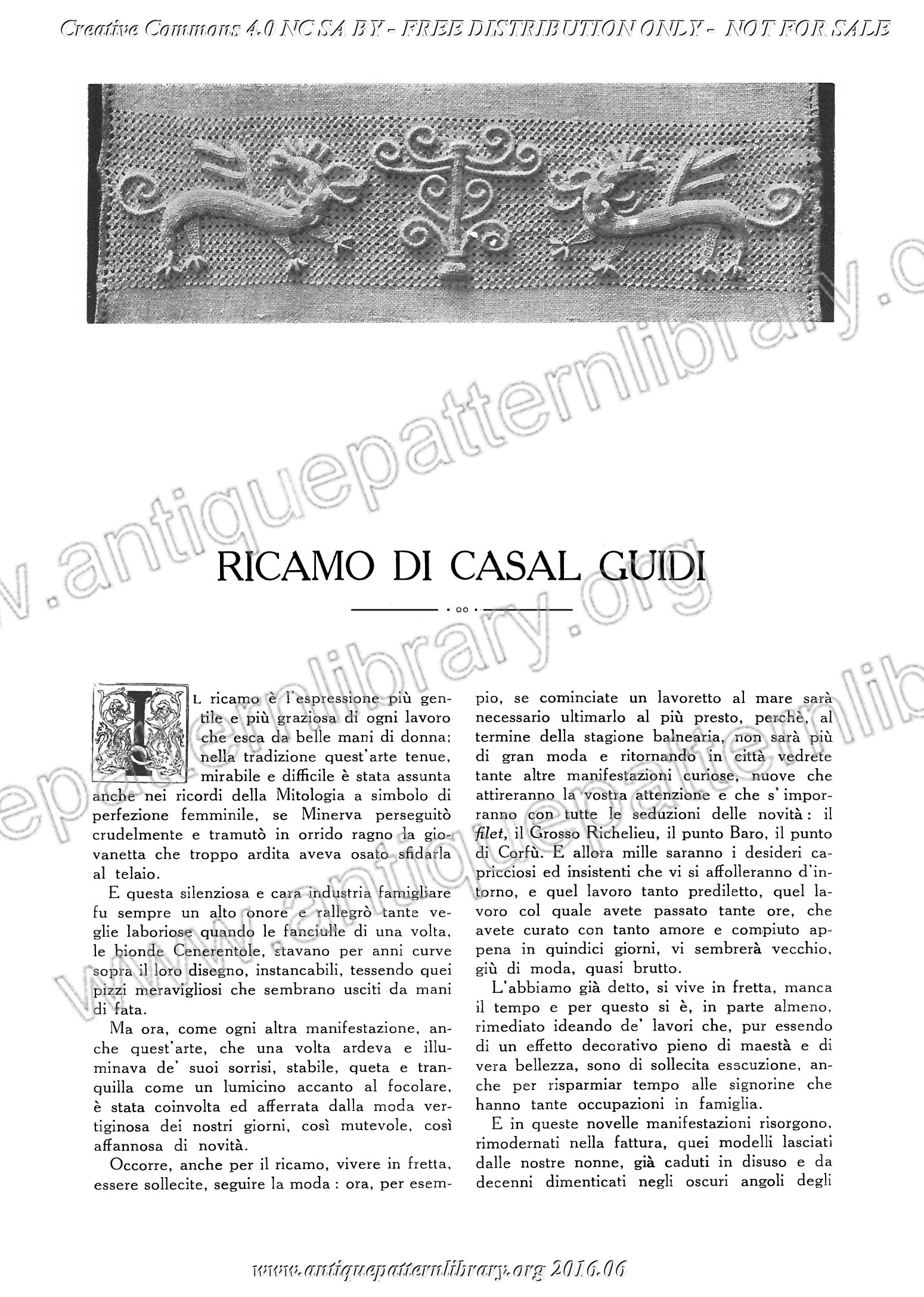 F-II007 Ricamo di Casal Guidi