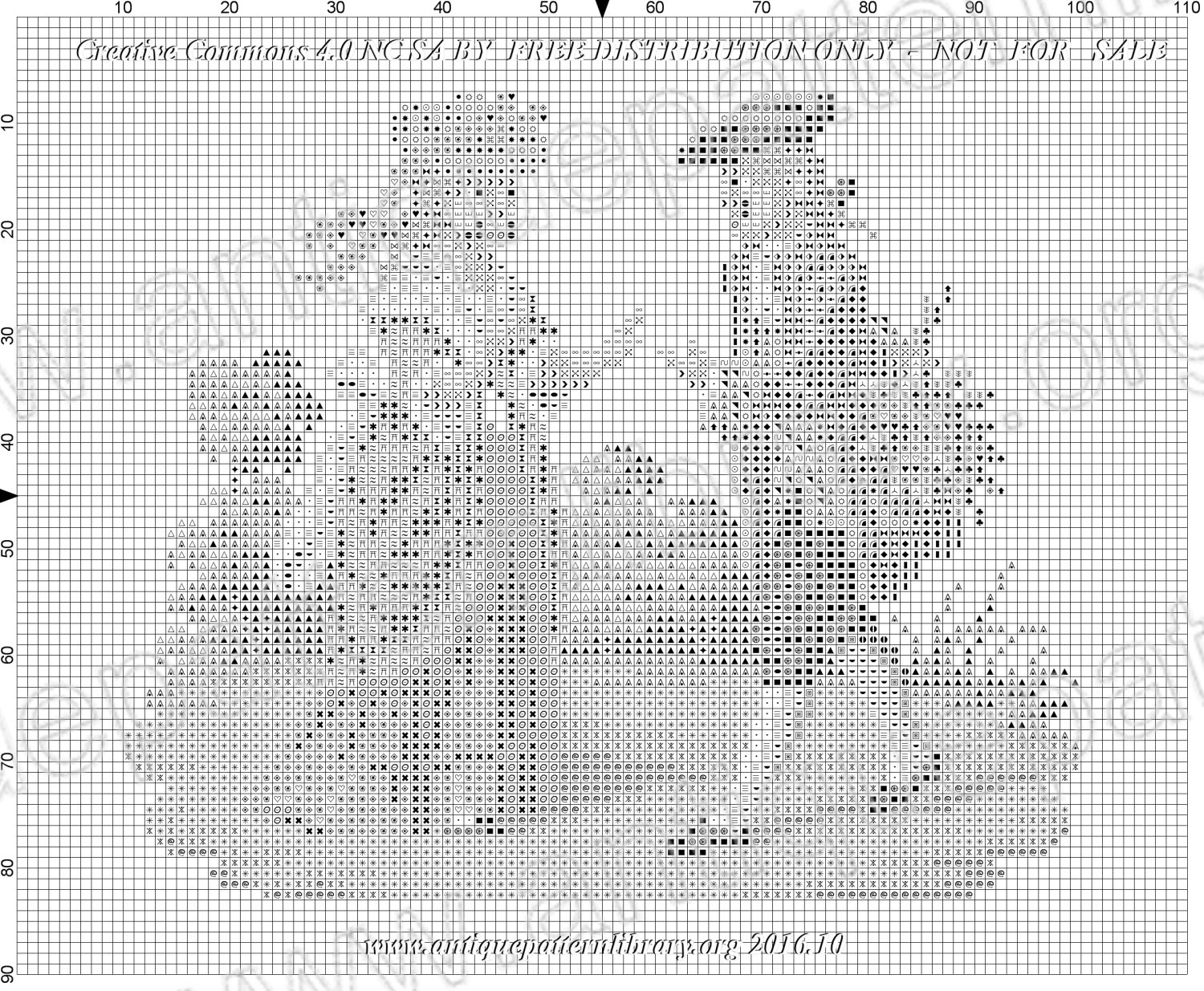 F-IS034 Lady and gentleman embroidery pattern