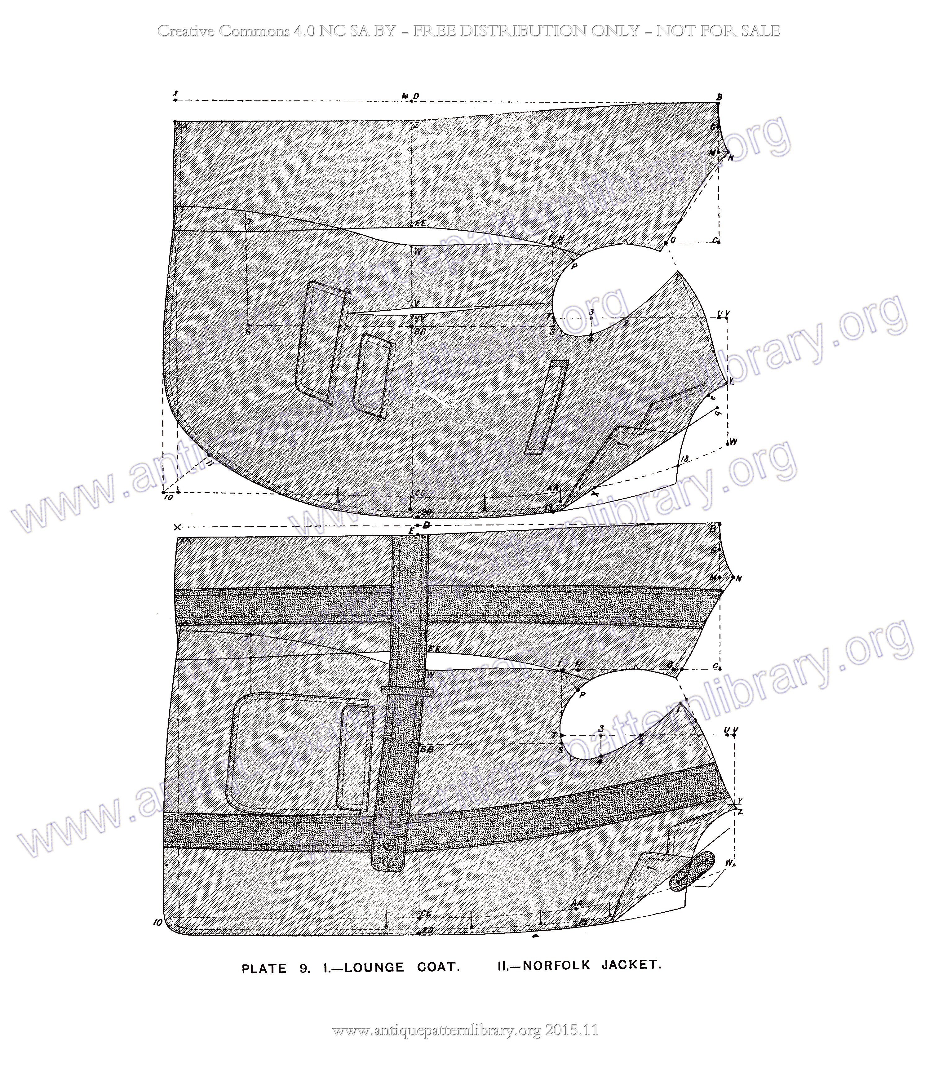 F-PK001 The Sectional System of Gentlemen's Garment Cutting