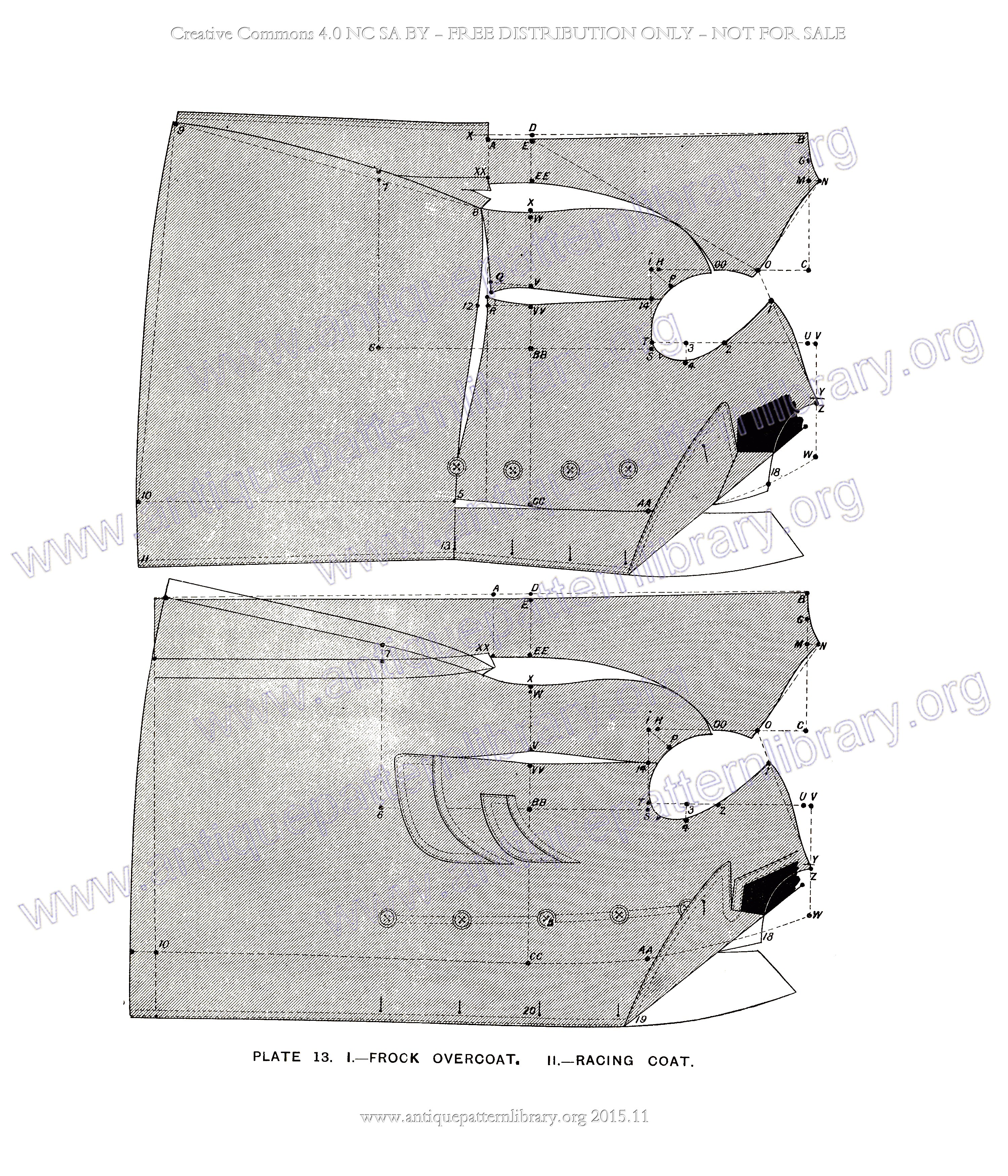 F-PK001 The Sectional System of Gentlemen's Garment Cutting