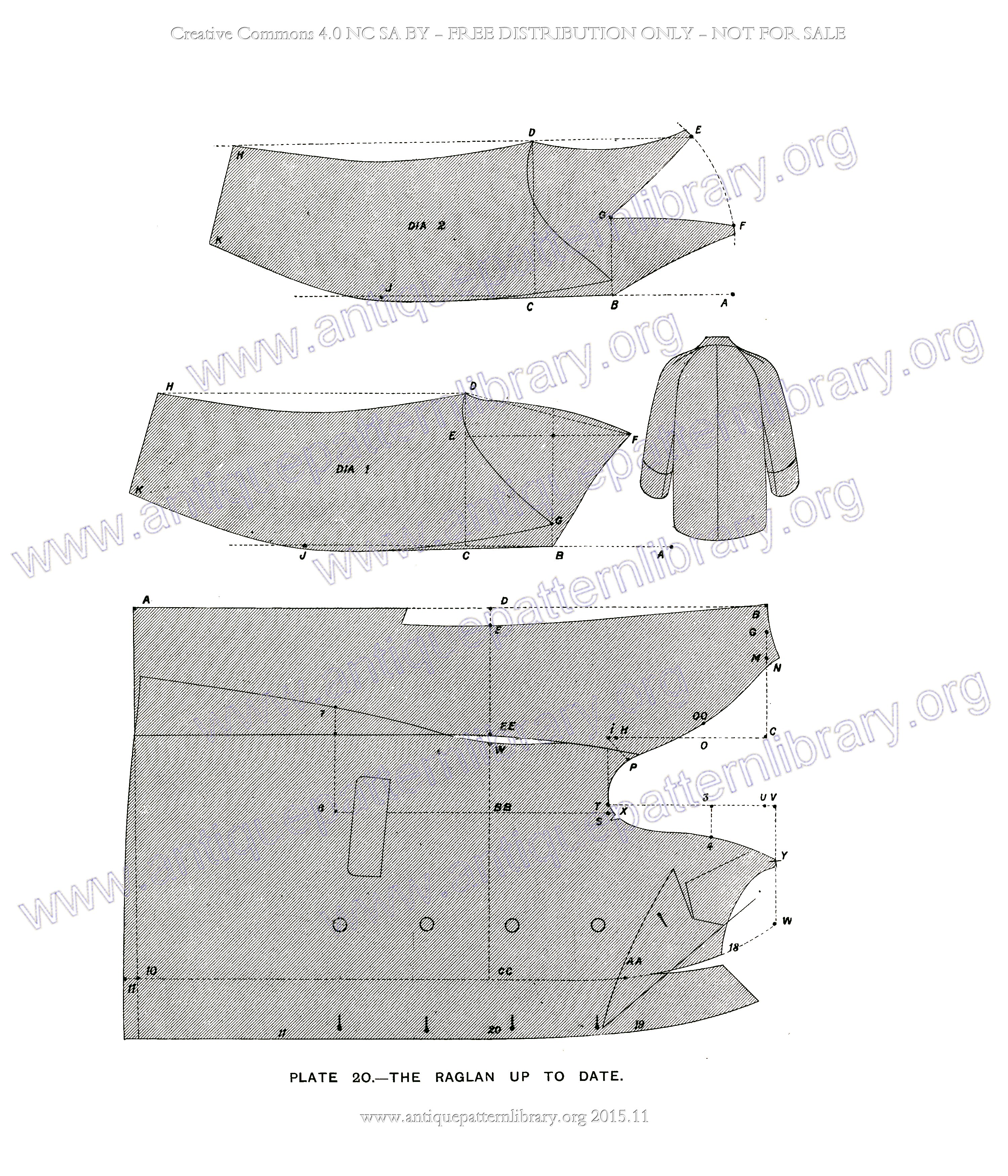 F-PK001 The Sectional System of Gentlemen's Garment Cutting