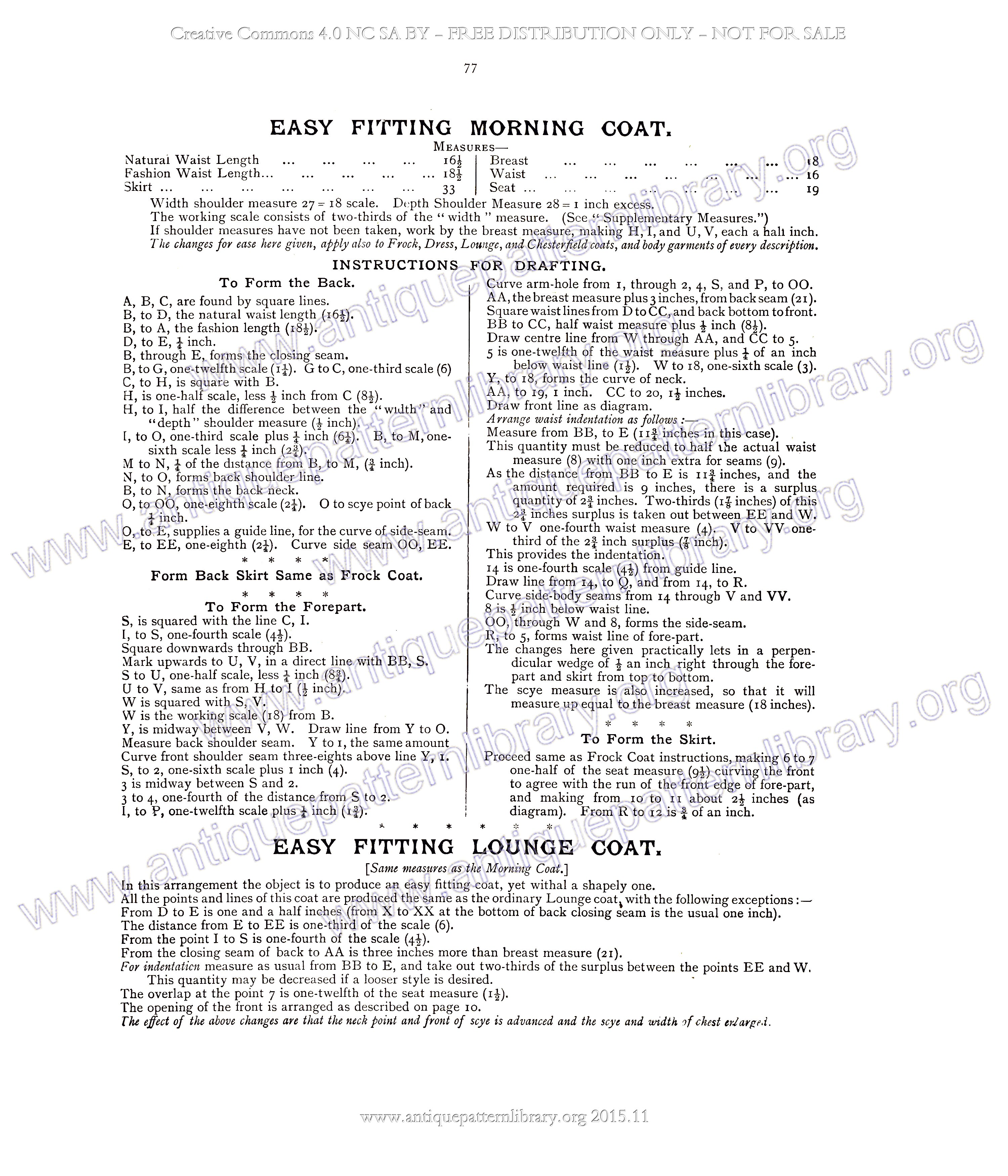 F-PK001 The Sectional System of Gentlemen's Garment Cutting