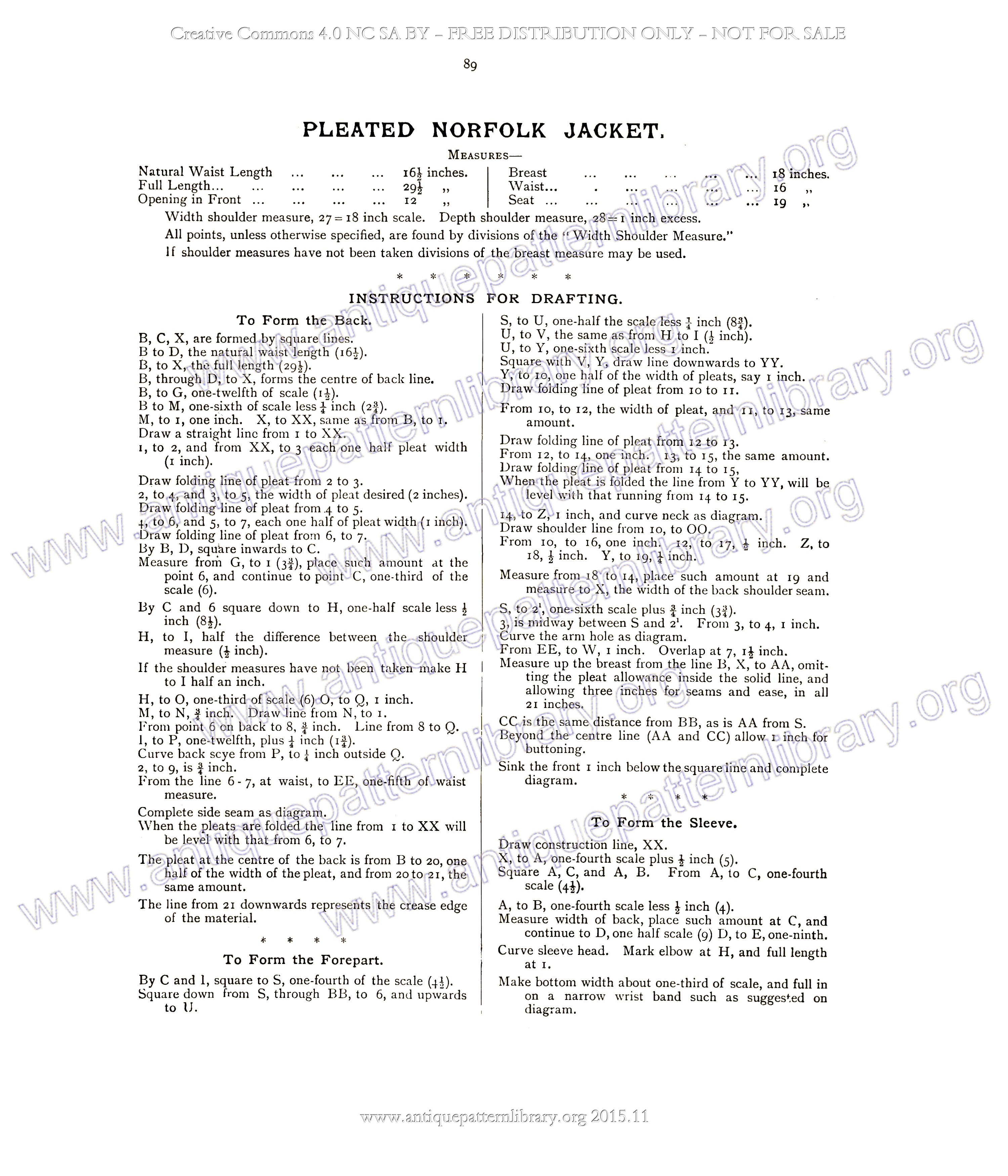 F-PK001 The Sectional System of Gentlemen's Garment Cutting