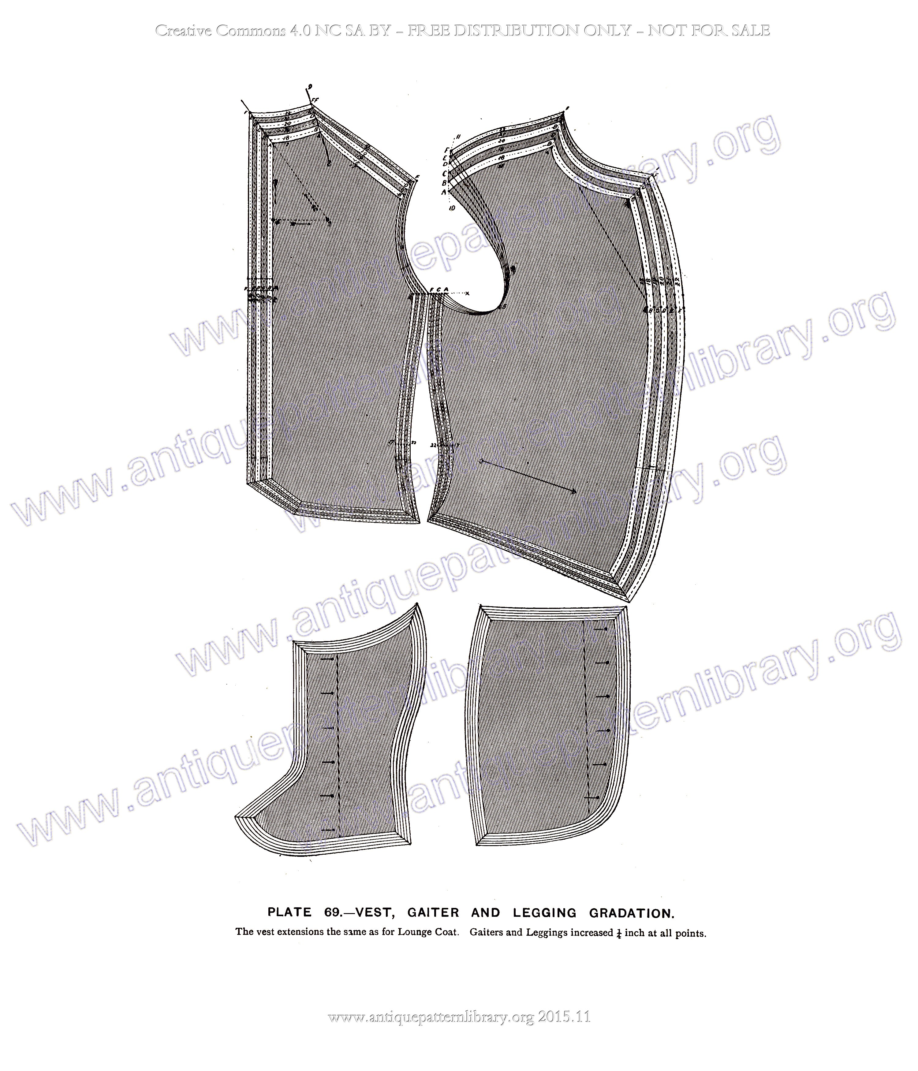 F-PK001 The Sectional System of Gentlemen's Garment Cutting