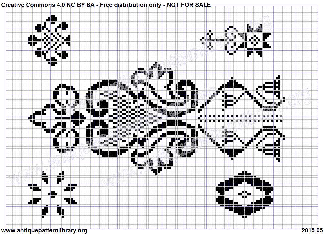 F-SF001 1730 Embroidery Pattern book