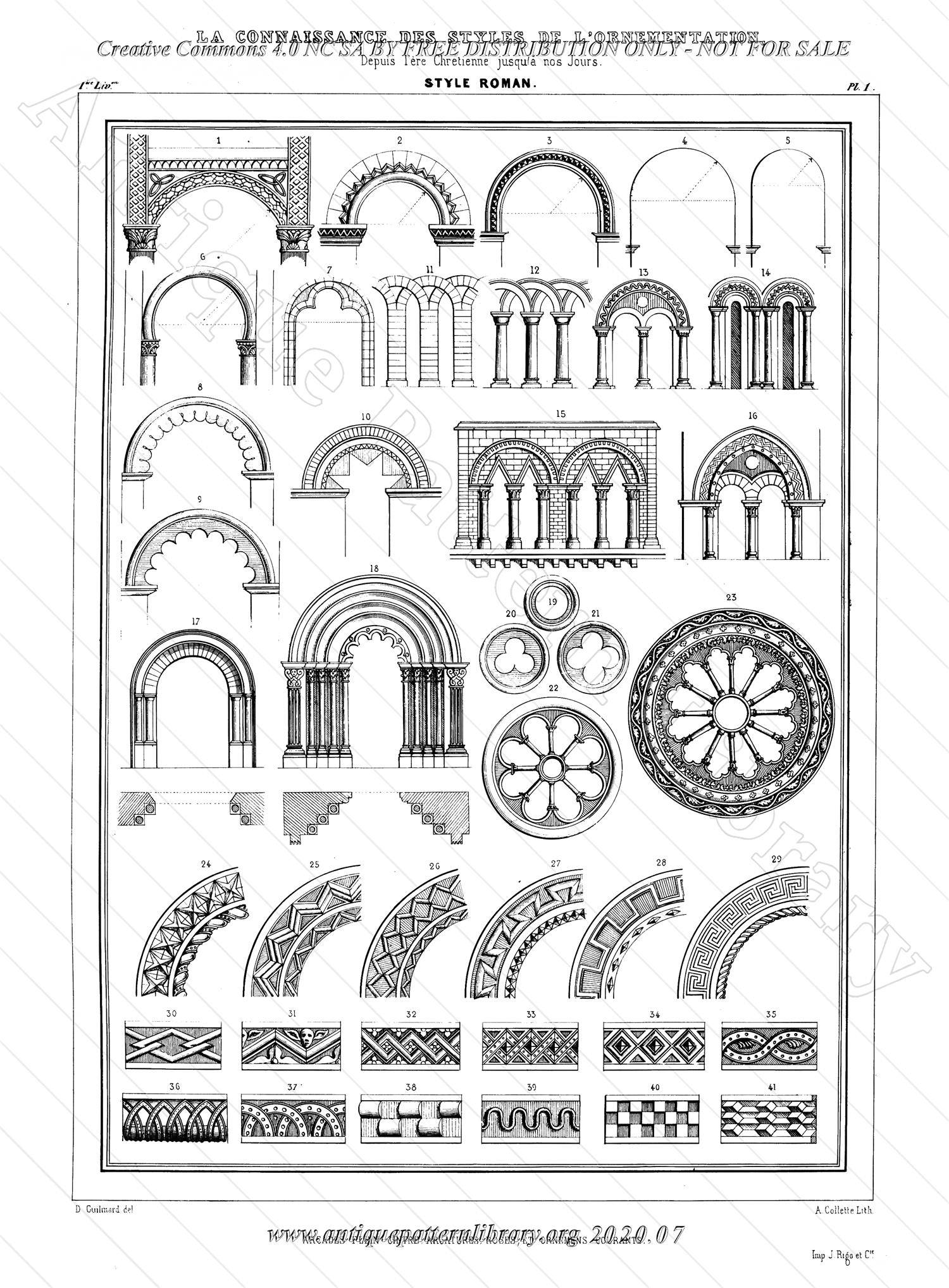 F-WM079 La Connaissances des Styles d'Ornamentation