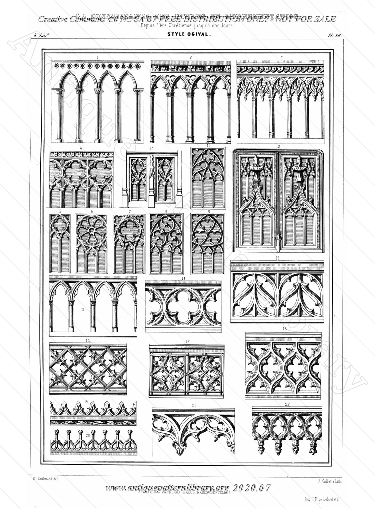 F-WM079 La Connaissances des Styles d'Ornamentation