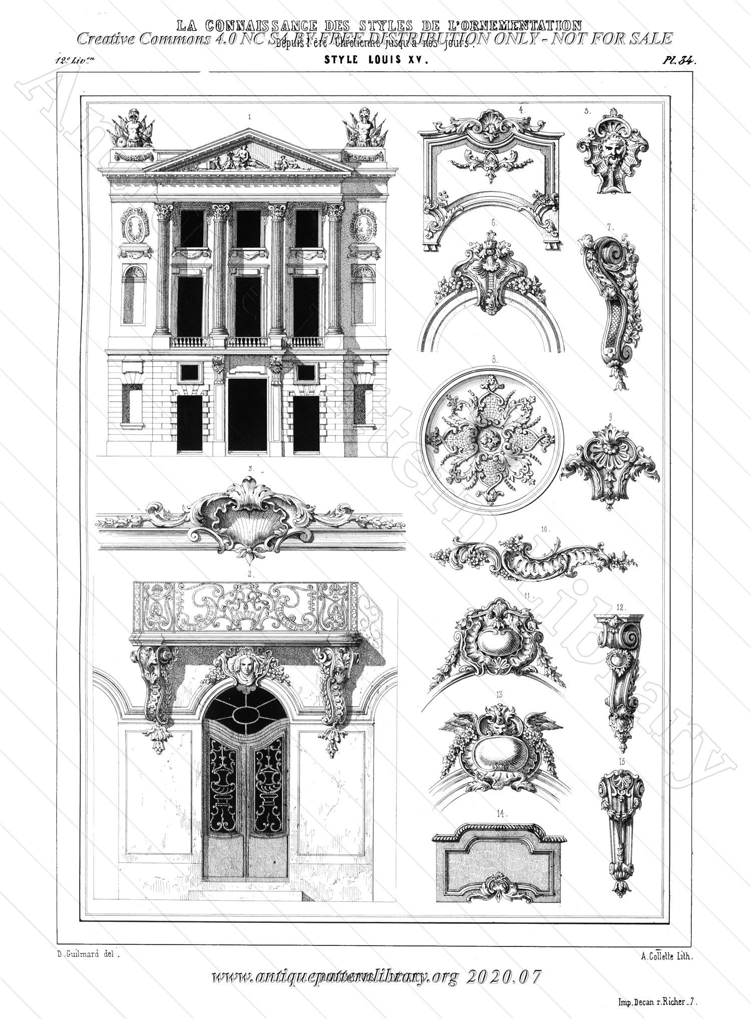 F-WM079 La Connaissances des Styles d'Ornamentation